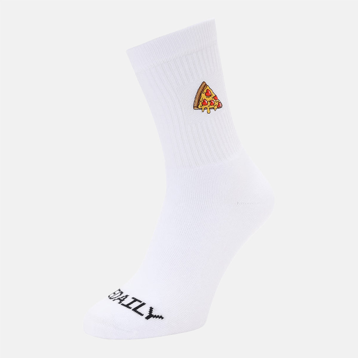 Iriedaily Pizza Love Socks - White
