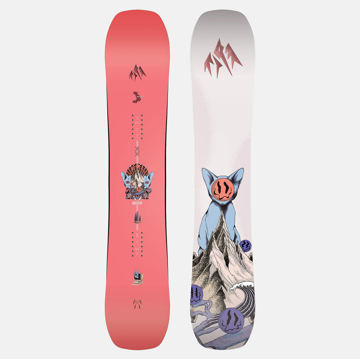 Jones Women Rally Cat Snowboard 142