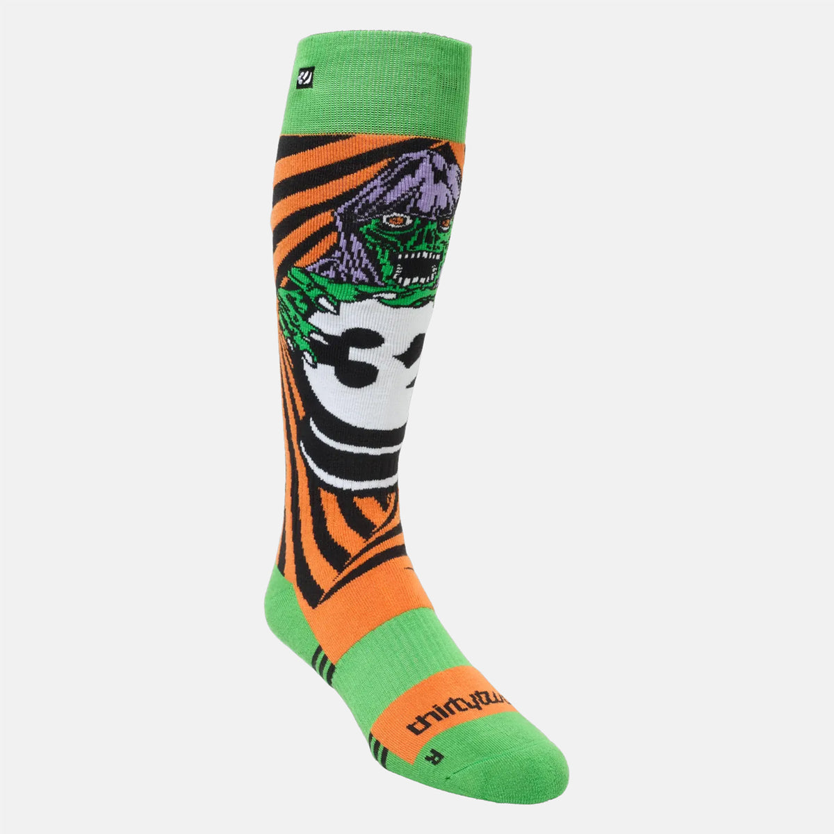 Thirtytwo Double Sock - Lime