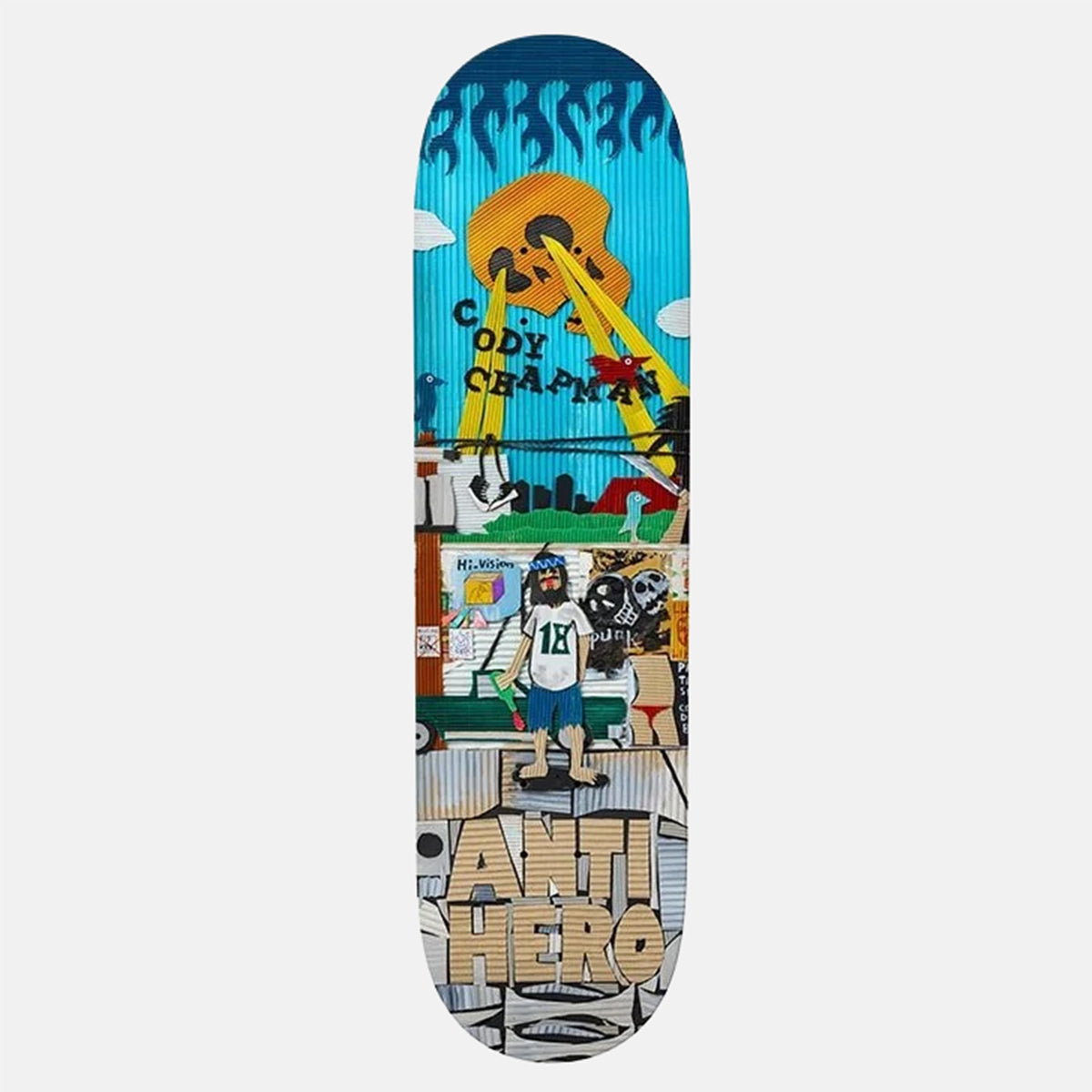 Anti Hero Chapman Kenji Goto 8.75" Deck Mehrfarbig Bild 1