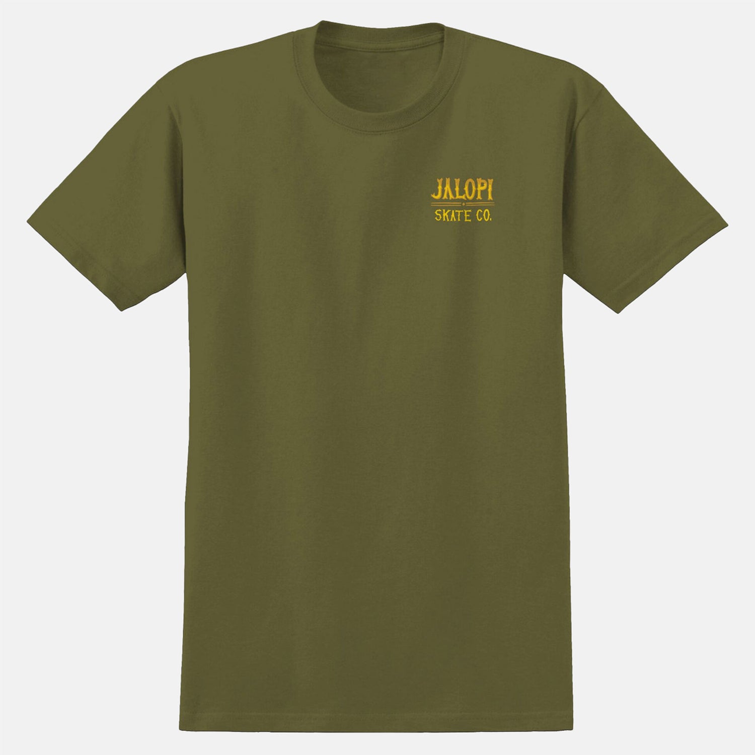 Anti Hero Stop Pollution T-Shirt - Army Oliv Bild 2