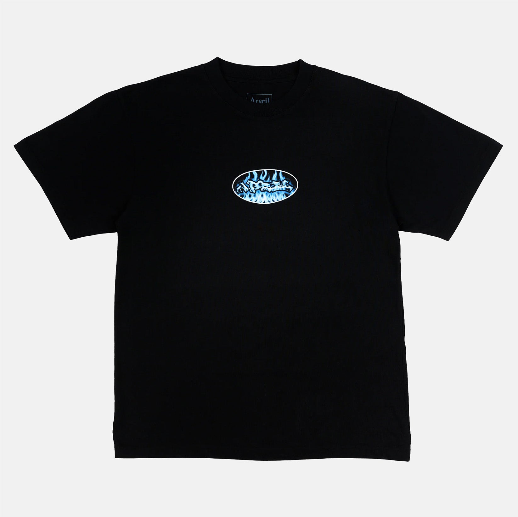April Clear Flames T-Shirt - Black Schwarz Bild 1