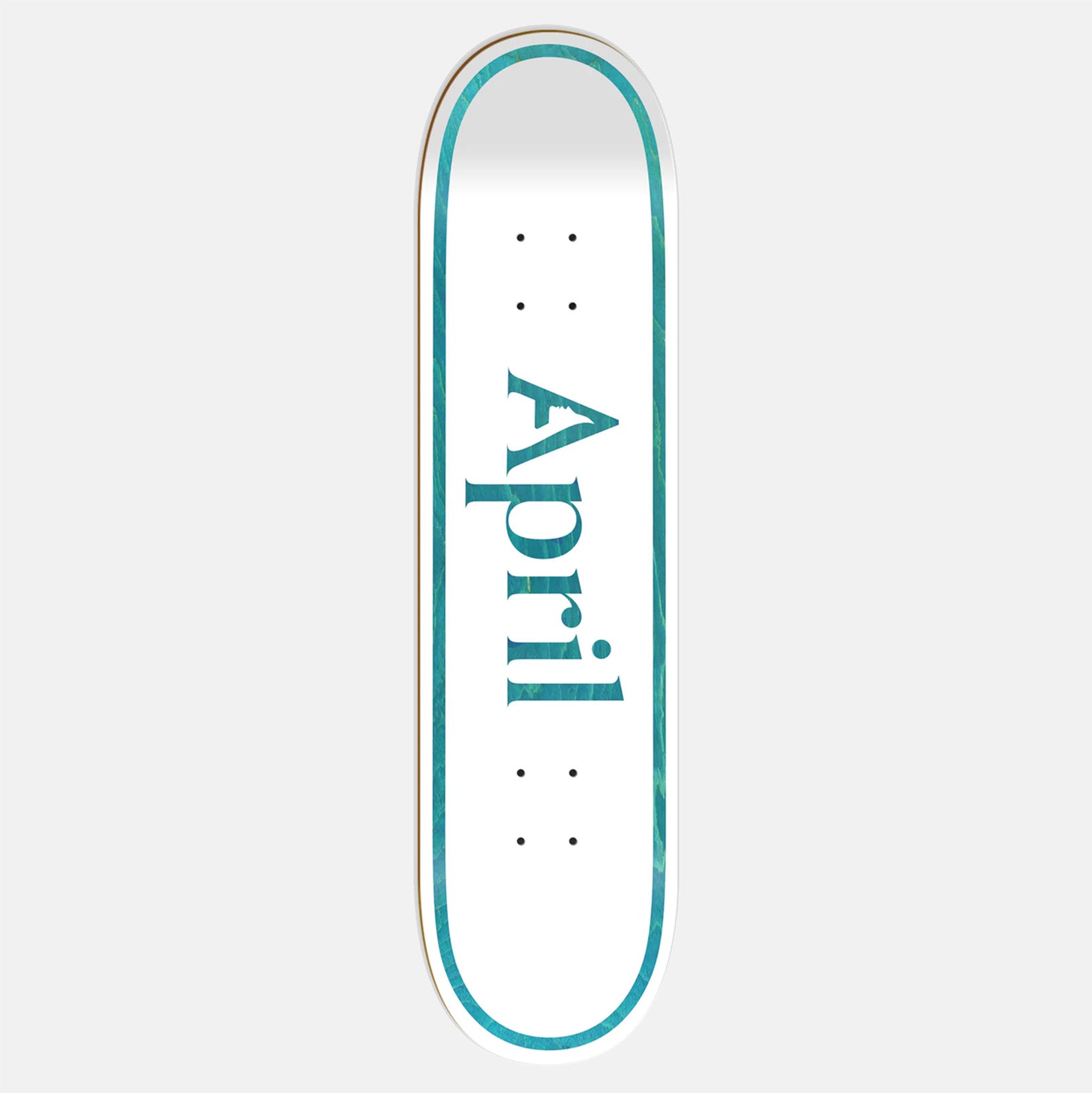 April Mini OG Logo 7.25" Deck Blau Bild 1