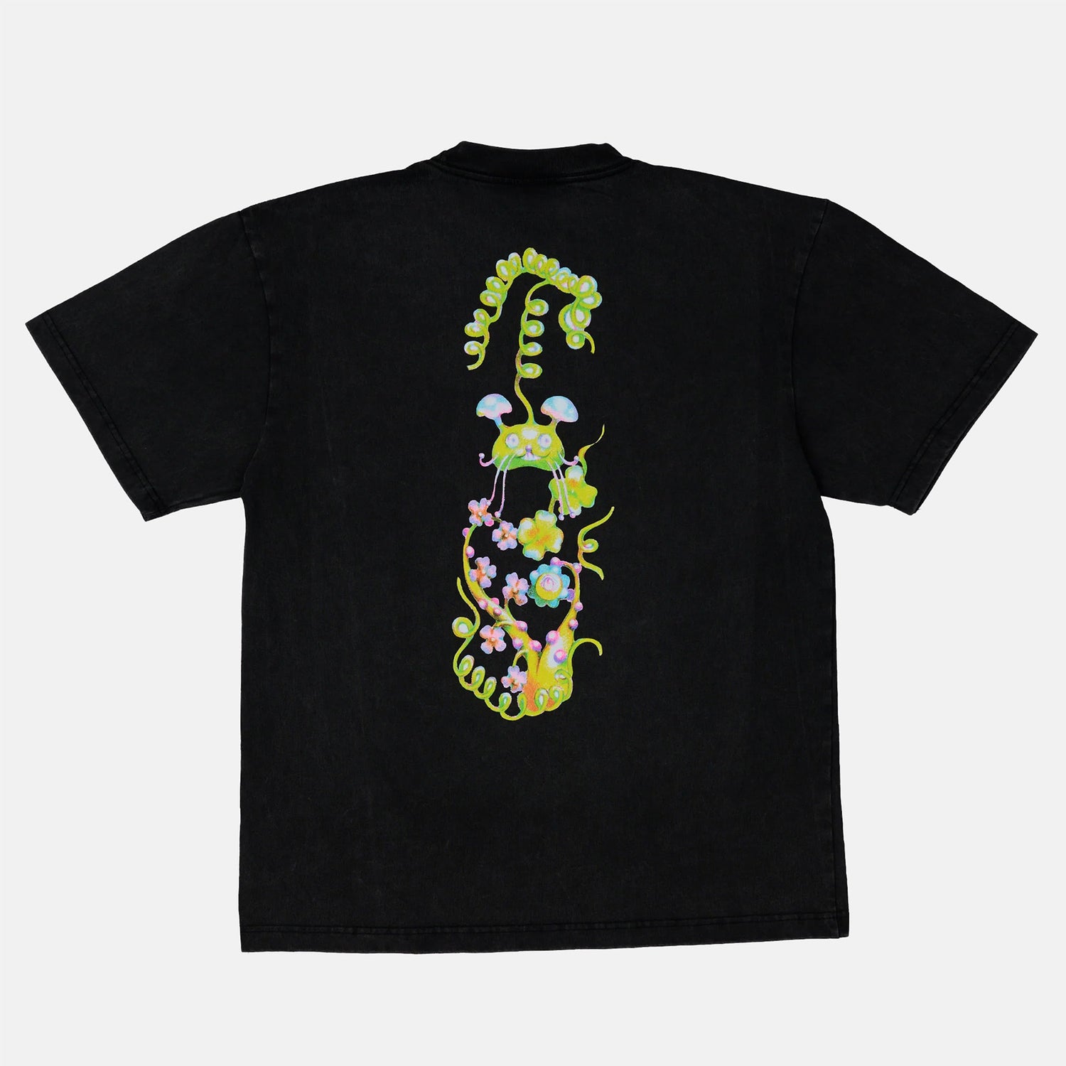 April Yuto By Ema Gaspar T-Shirt - Vintage Black Schwarz Bild 1