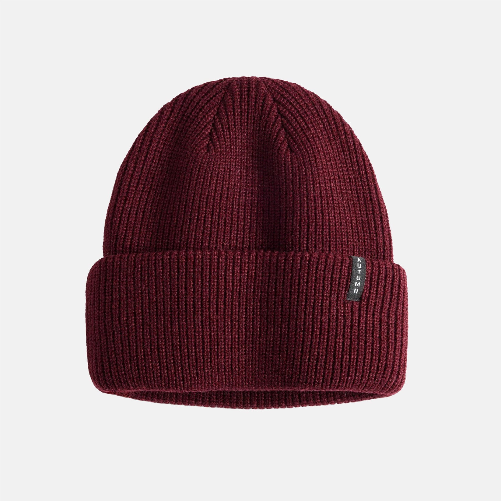 Autumn Select Solid Beanie - Merlot Rot Bild 1