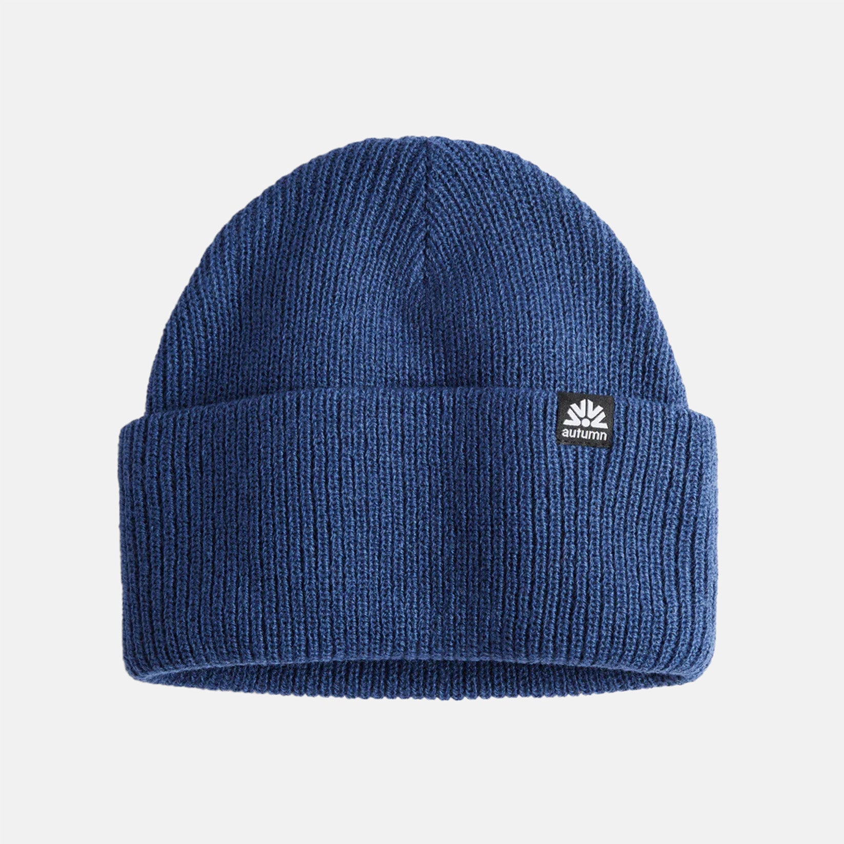 Autumn Simple Solid Beanie - Deep Ocean Blau Bild 1