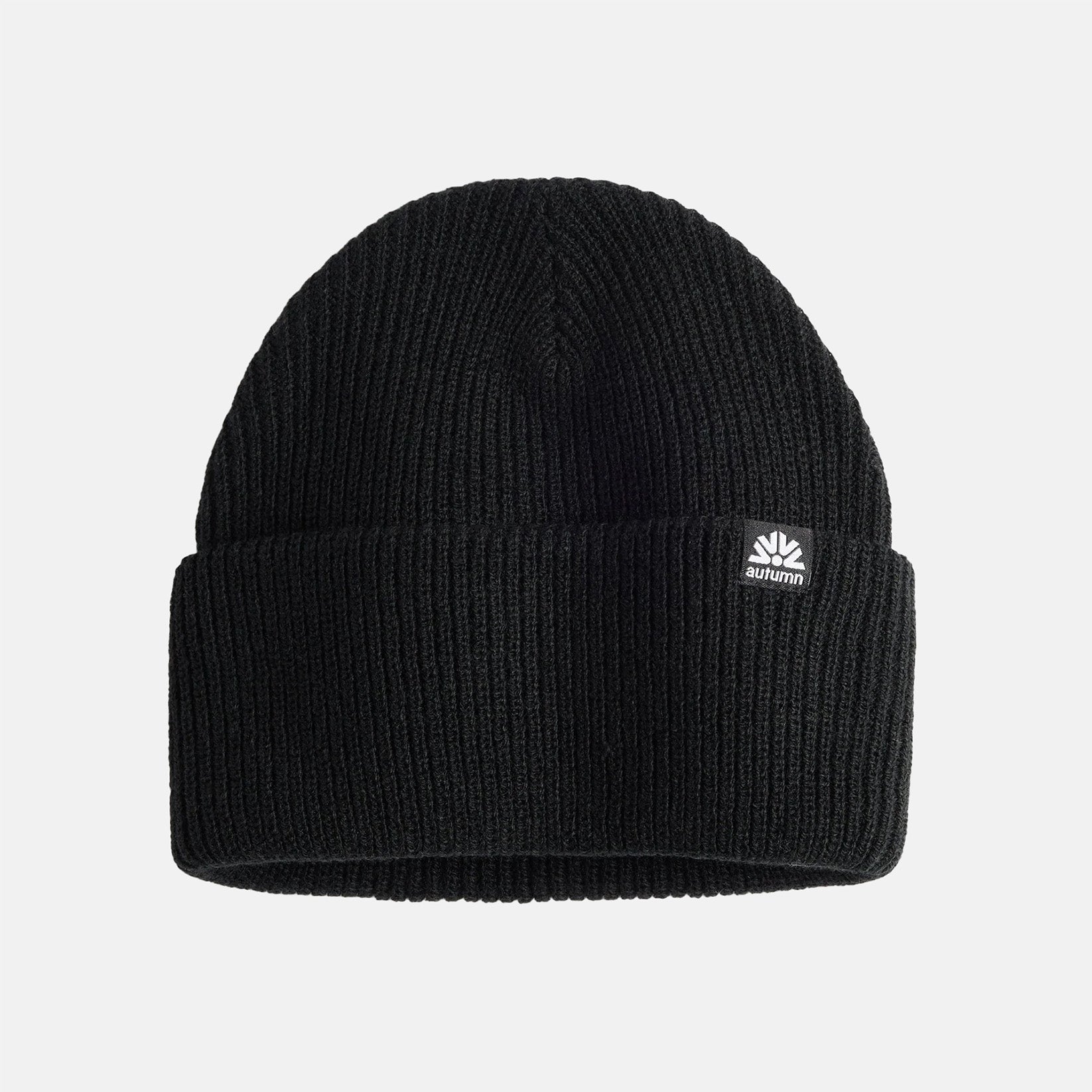 Autumn Simple Solid - Black Schwarz Bild 1