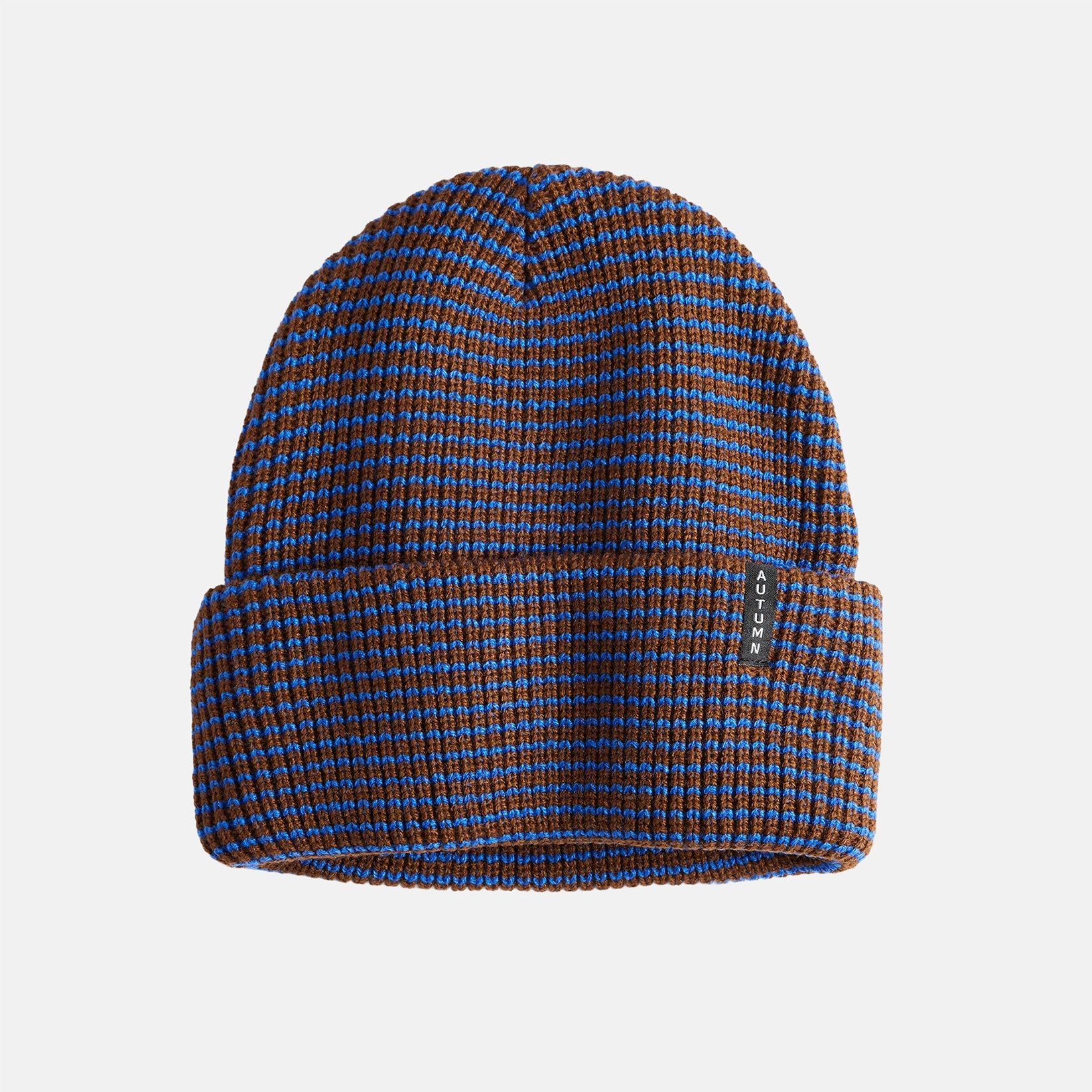 Autumn Stripe Beanie - Brown Braun Bild 1