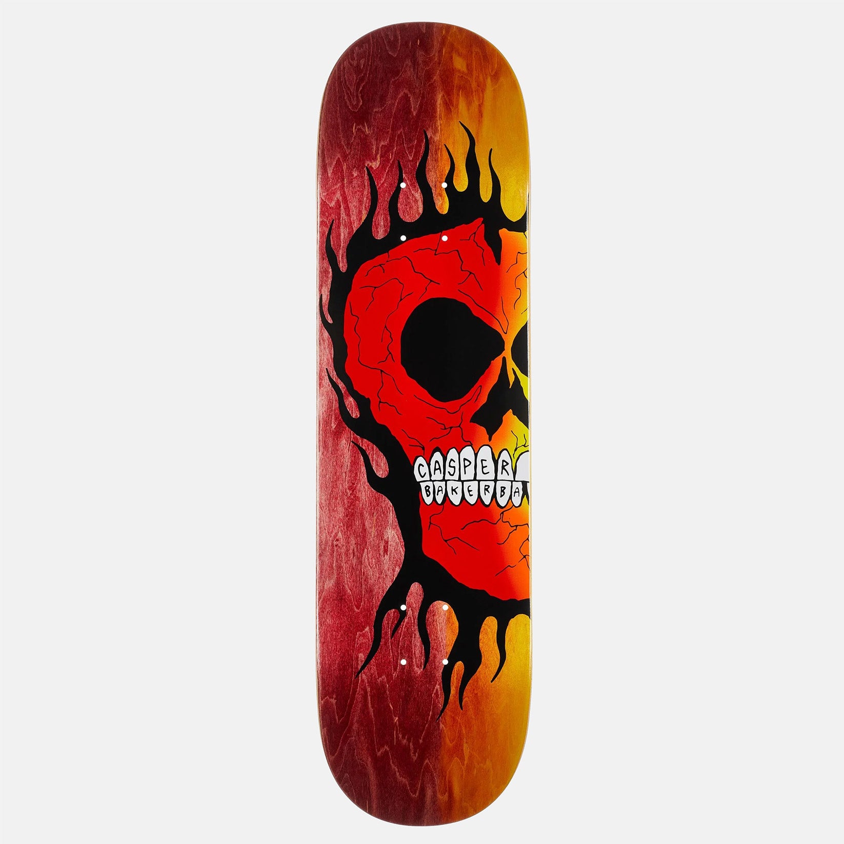 Baker Casper Brooker Rasta Skull B2 8.25" Deck Mehrfarbig Bild 1