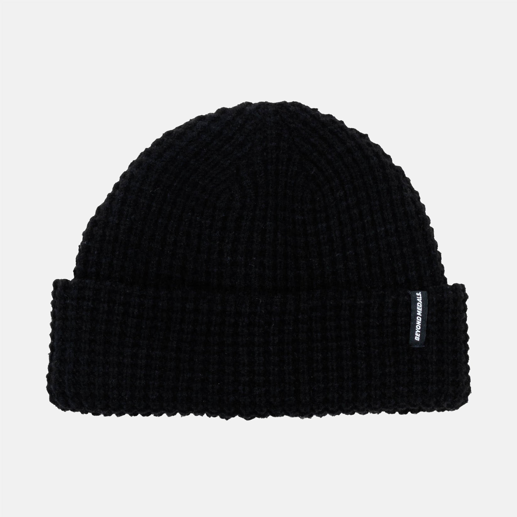 Beyond Medals Waffle Beanie - Black Schwarz Bild 1