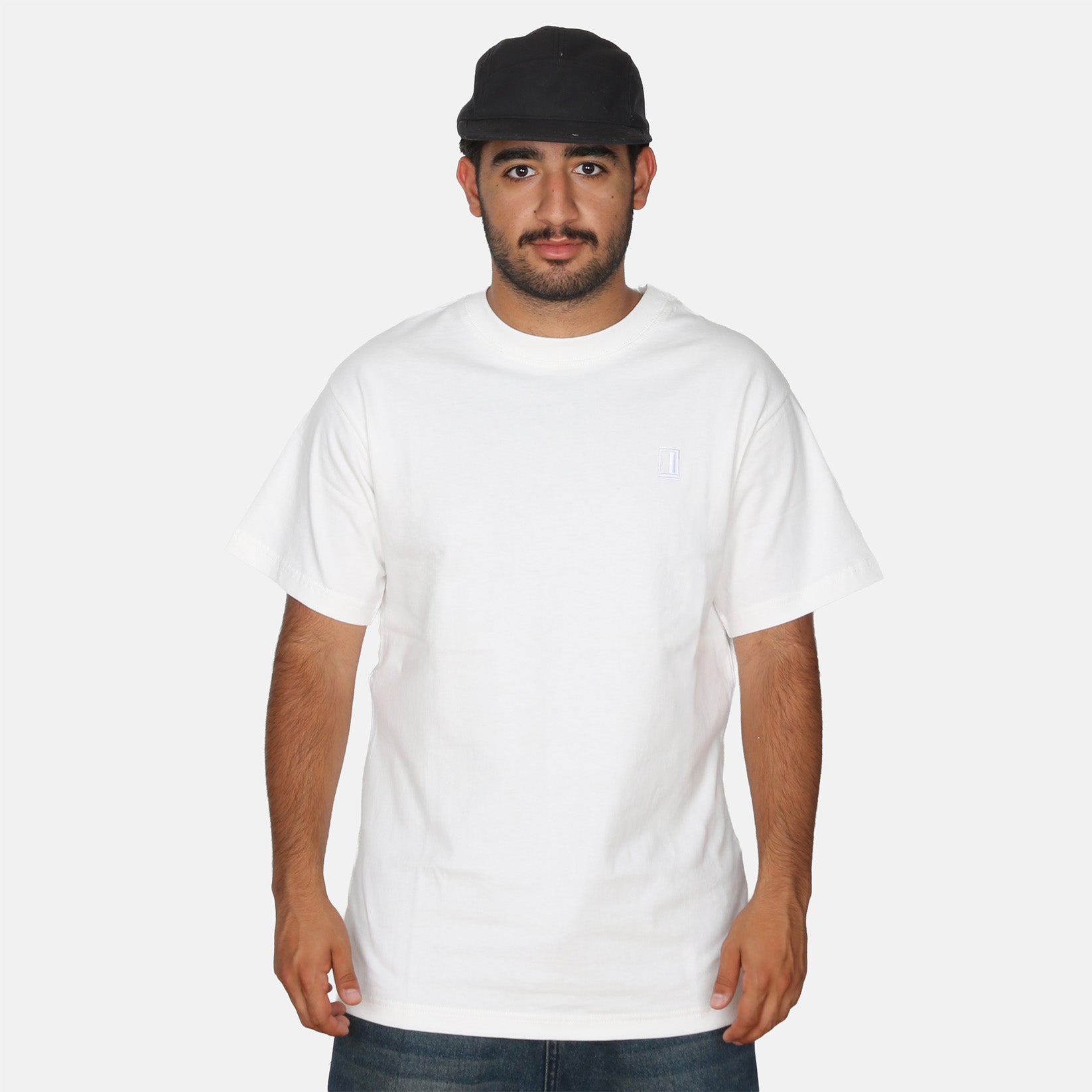 Blowout Basic Relaxed Fit T-Shirt - White Weiß Bild 1