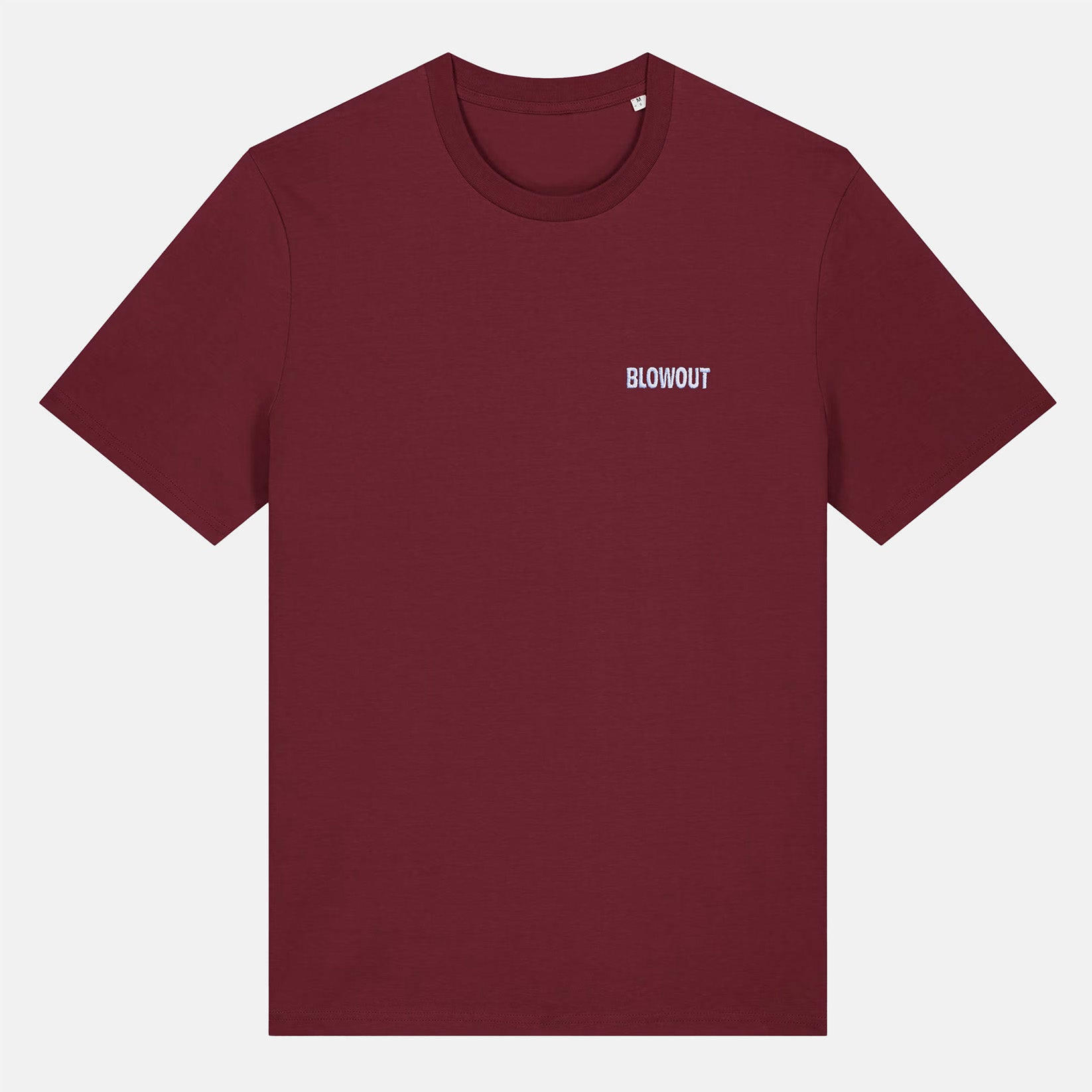 Blowout Chest Logo T-Shirt - Burgundy Rot Bild 1