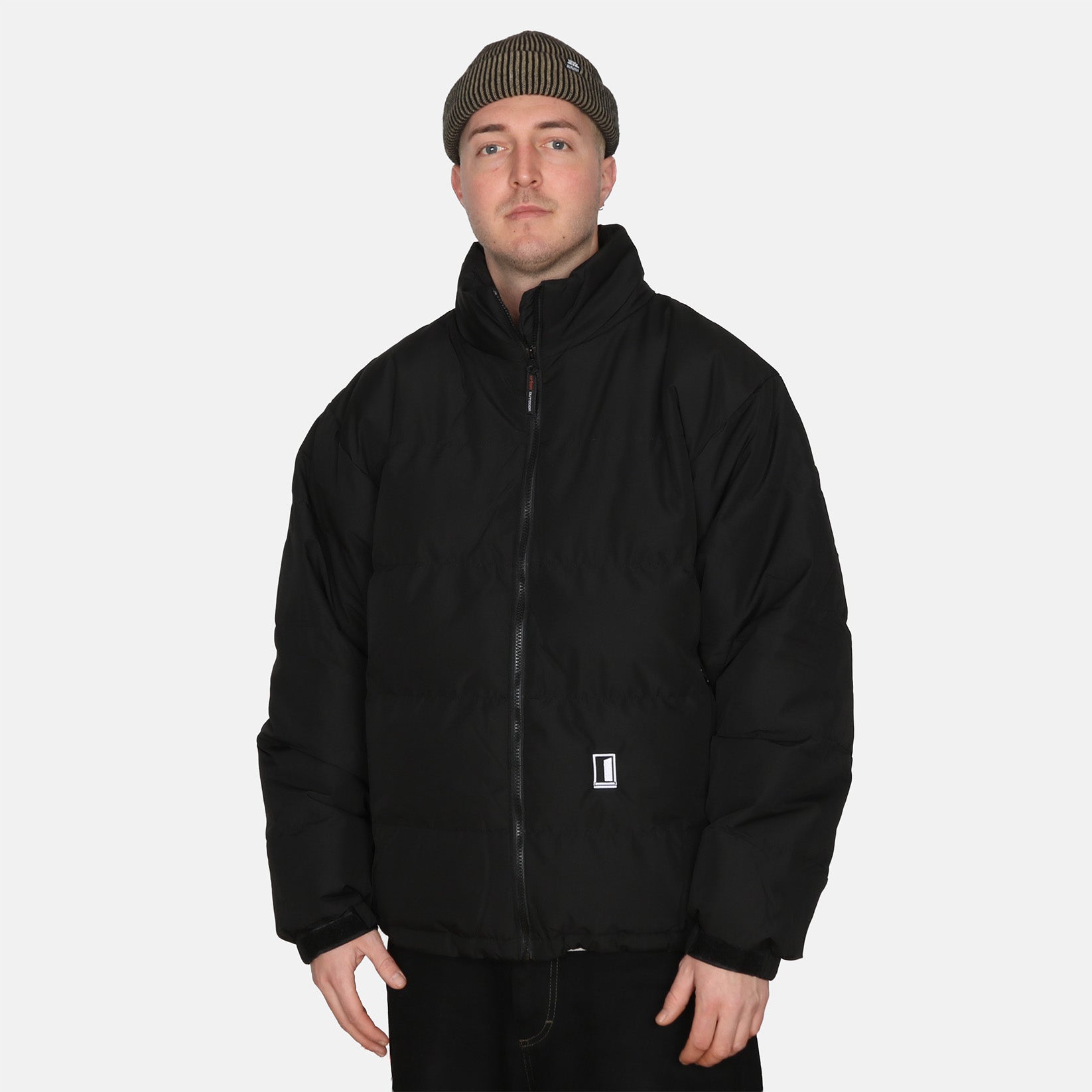 Blowout Puffer Jacke - Black Schwarz Bild 1