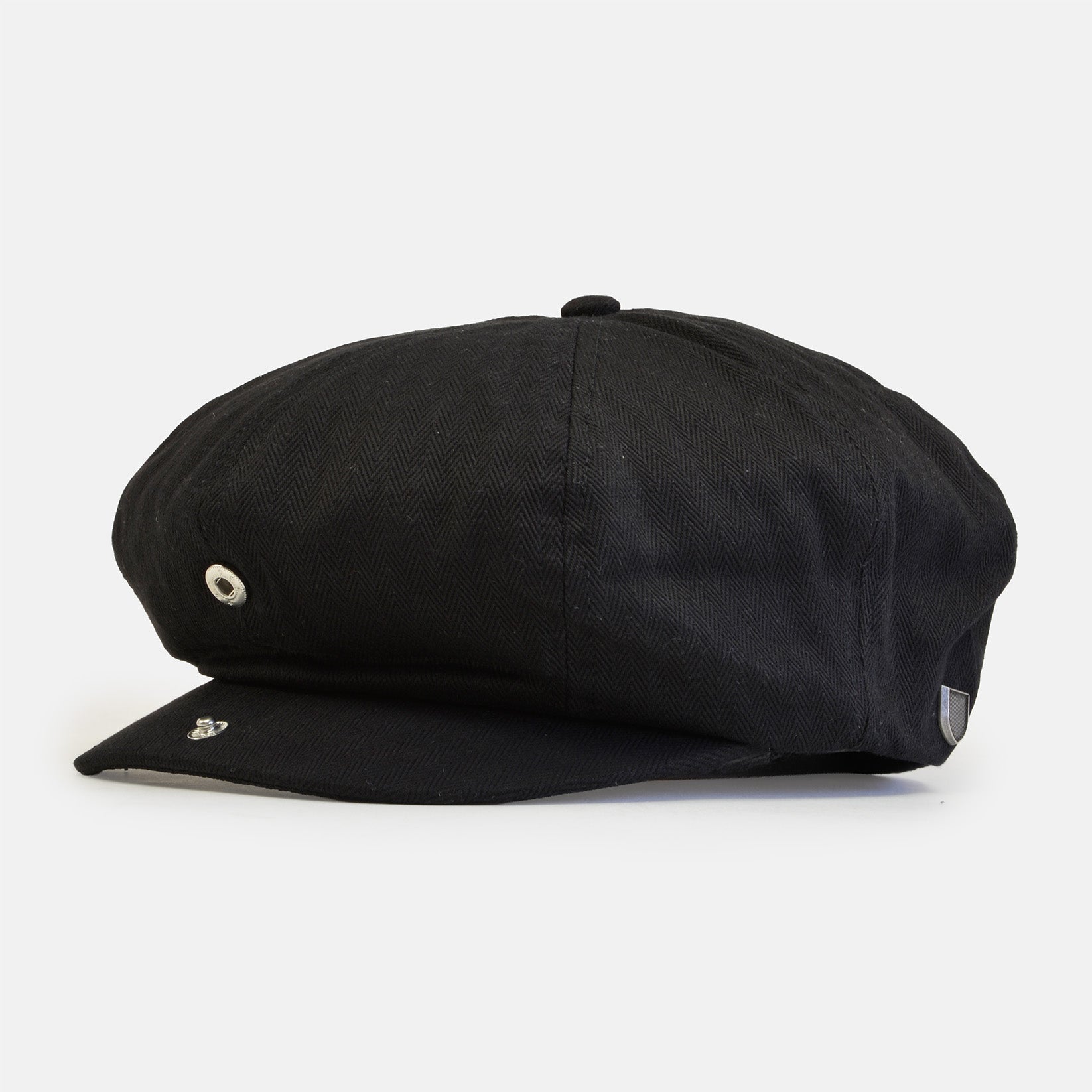 Brixton Brood Snap Flat Cap - Black Schwarz Bild 2