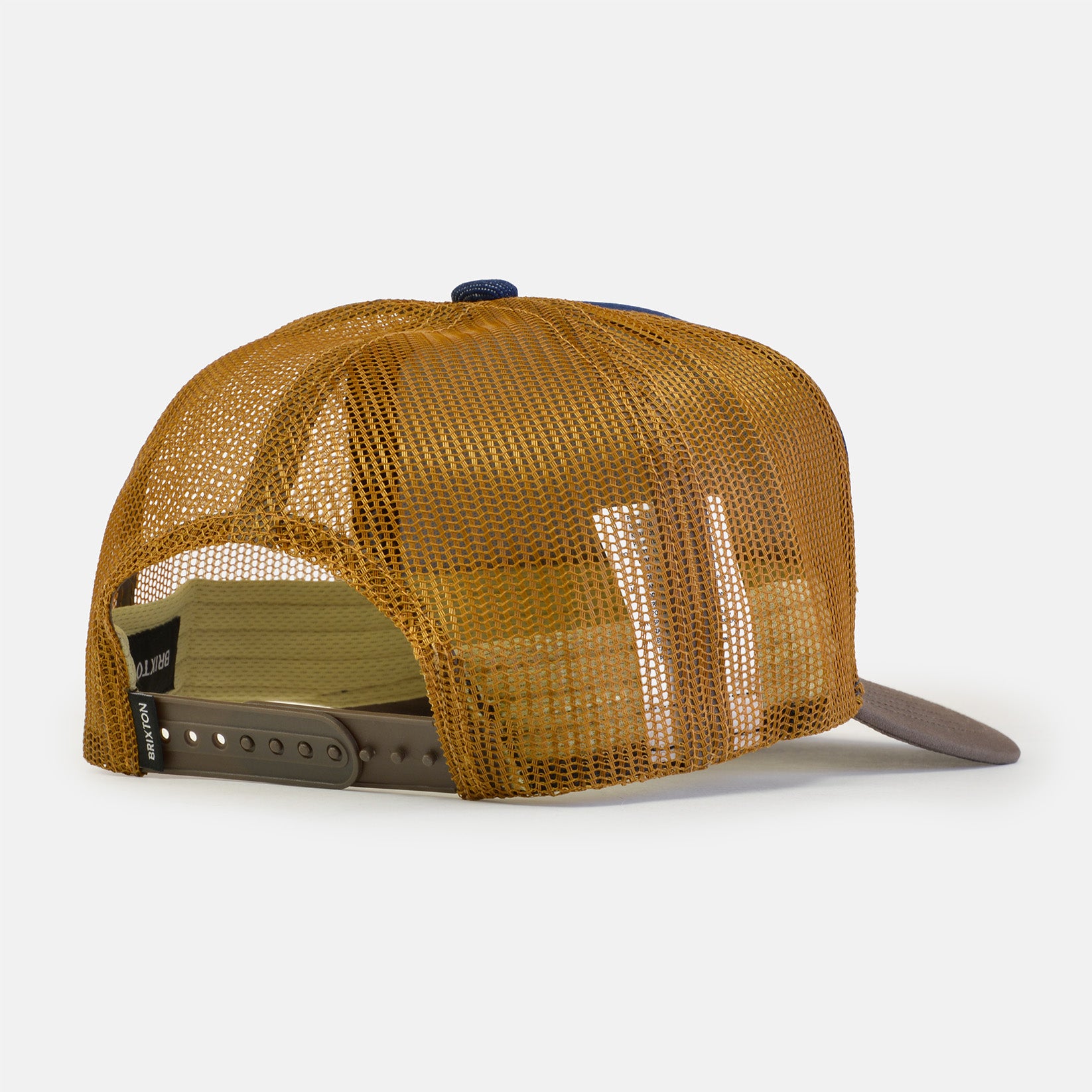 Brixton Reeves Trucker Cap - Washed Denim Blau Bild 3