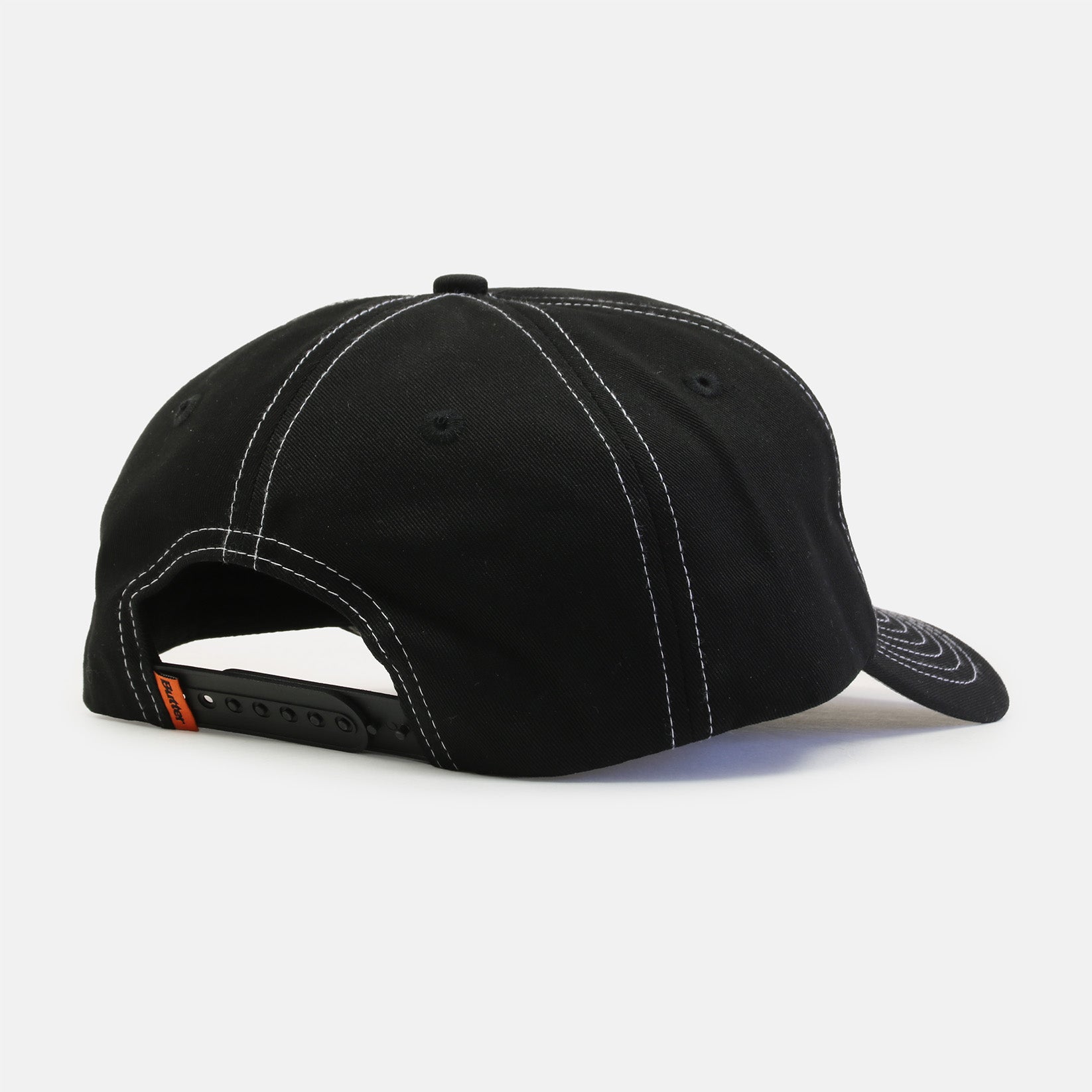 Butter Goods Nail 5 Panel Cap - Black Schwarz Bild 3