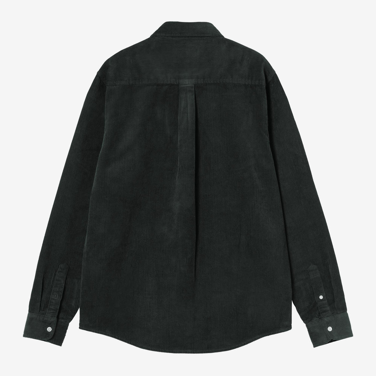 Carhartt WIP L/S Madison Cord Shirt - Raven, Rückansicht