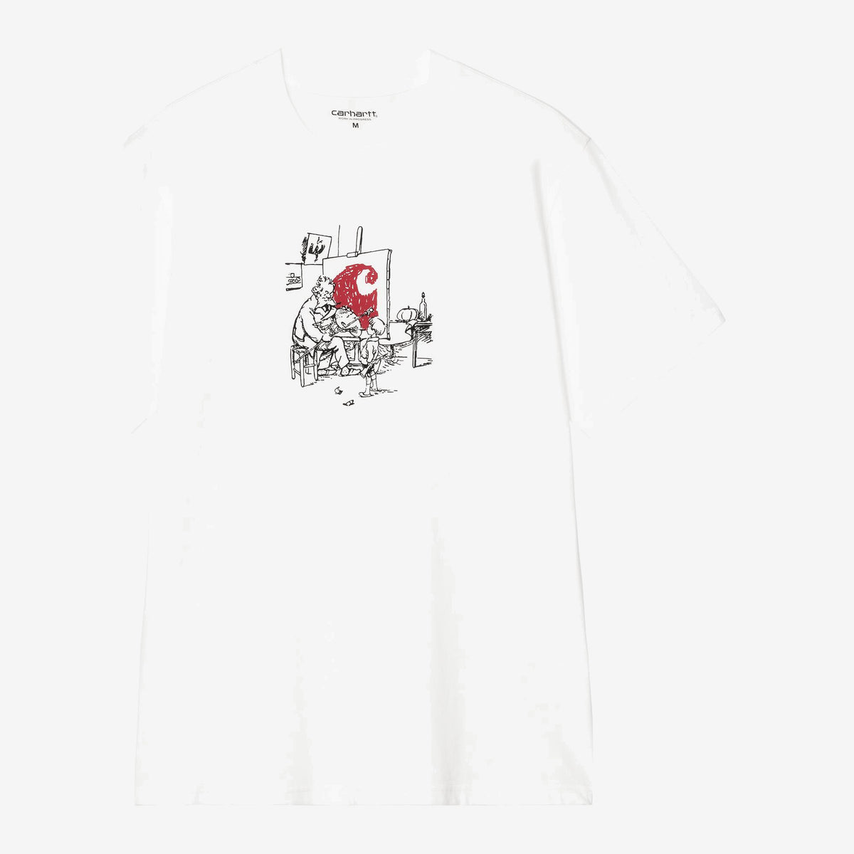 Carhartt WIP Old Painter T-Shirt - White, Vorderansicht