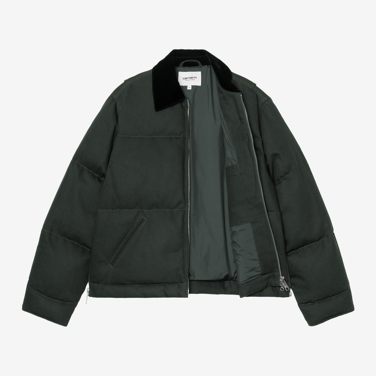Carhartt WIP W´ Raymond Jacket - Raven / Black, Detailansicht