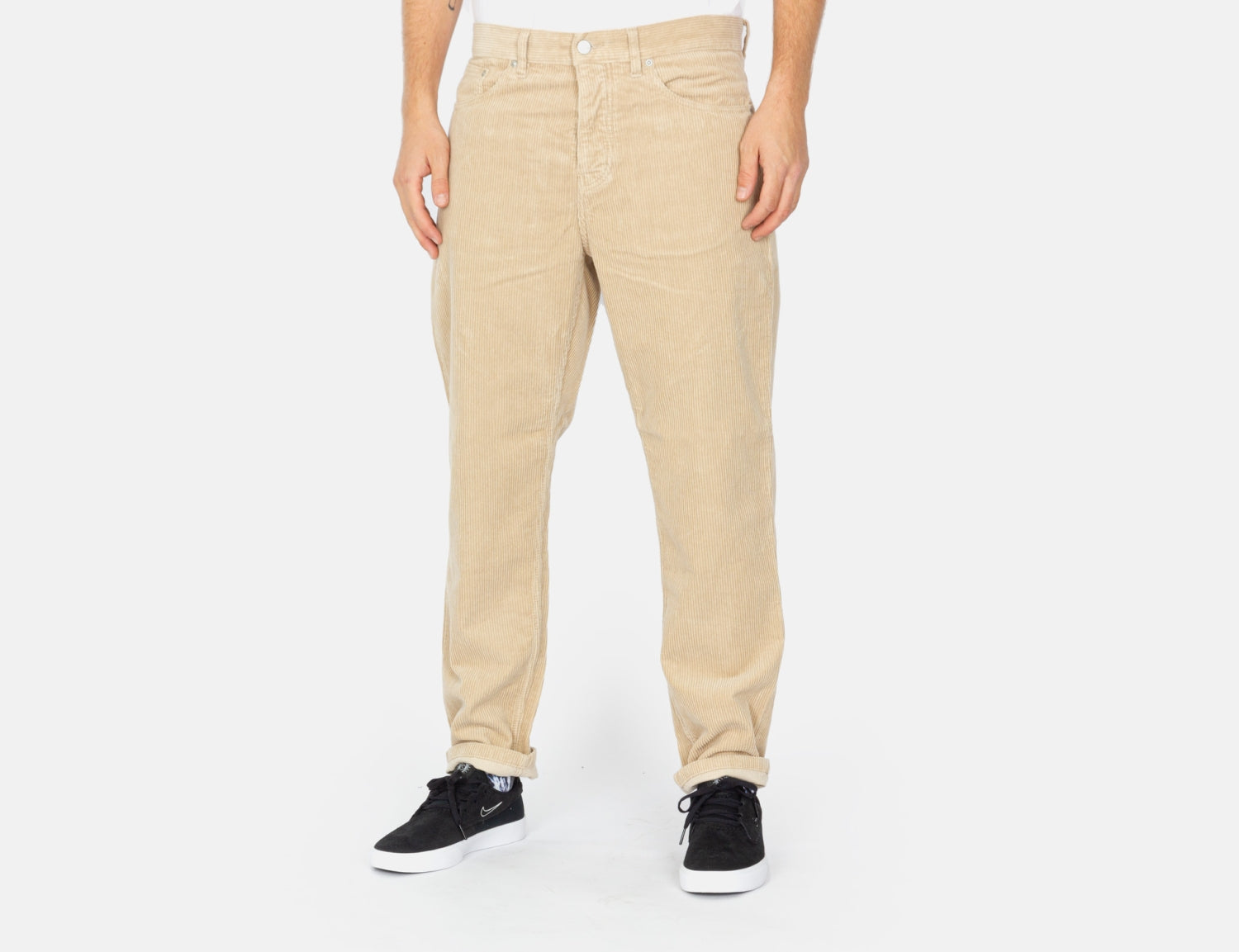 Carhartt WIP Newel Pant - Wall Rinsed Beige Bild 2