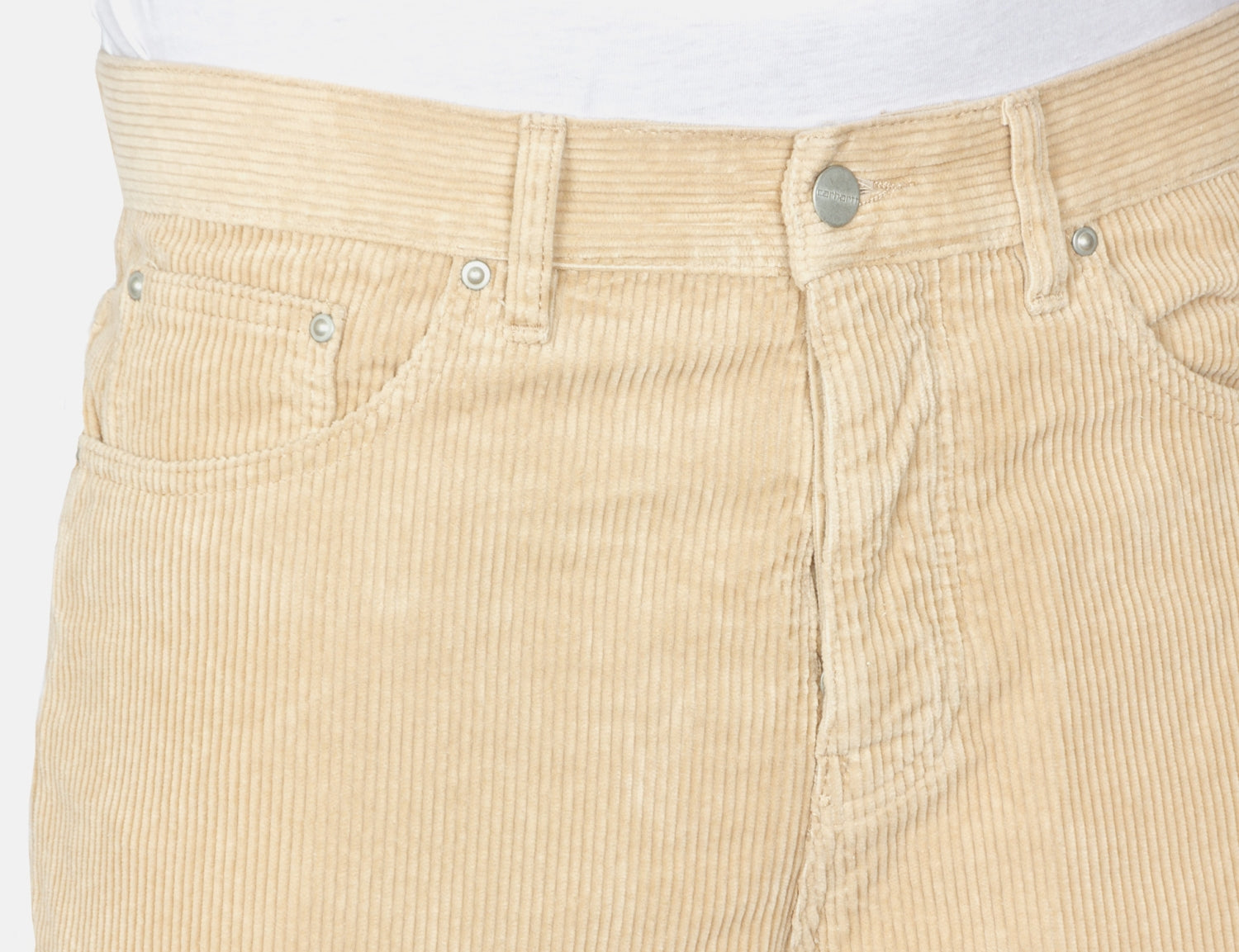 Carhartt WIP Newel Pant - Wall Rinsed Beige Bild 5