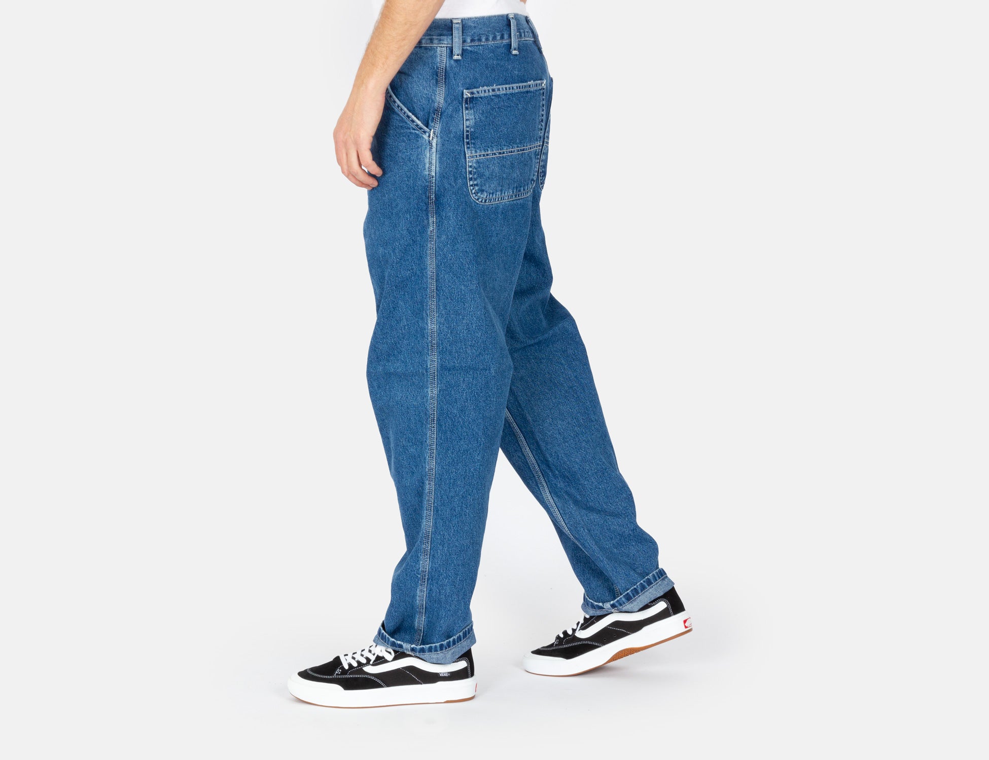 Carhartt WIP Simple Pant - Blue Stone Washed Blau Bild 2