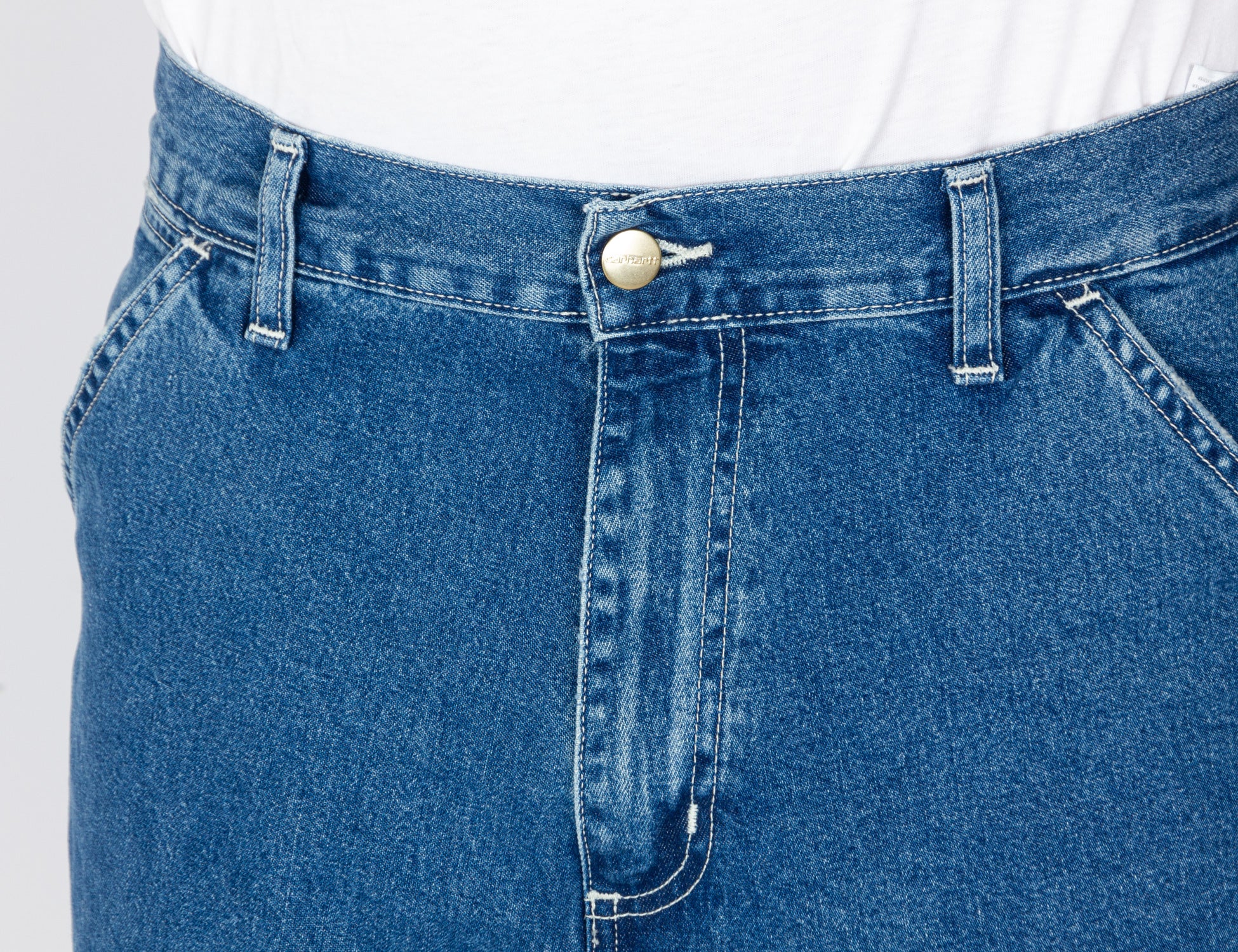 Carhartt WIP Simple Pant - Blue Stone Washed Blau Bild 4