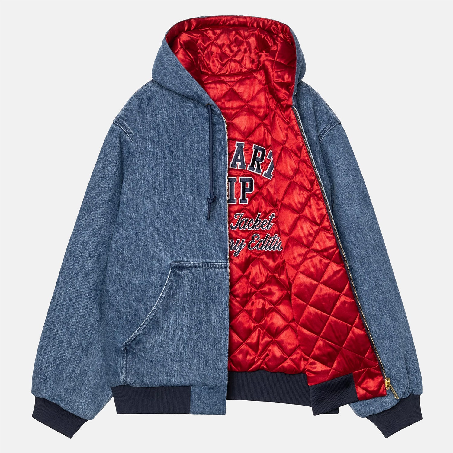 Carhartt WIP 50 Years Anniversary OG Activ Jacke - Blue / USA Red Blau Bild 5