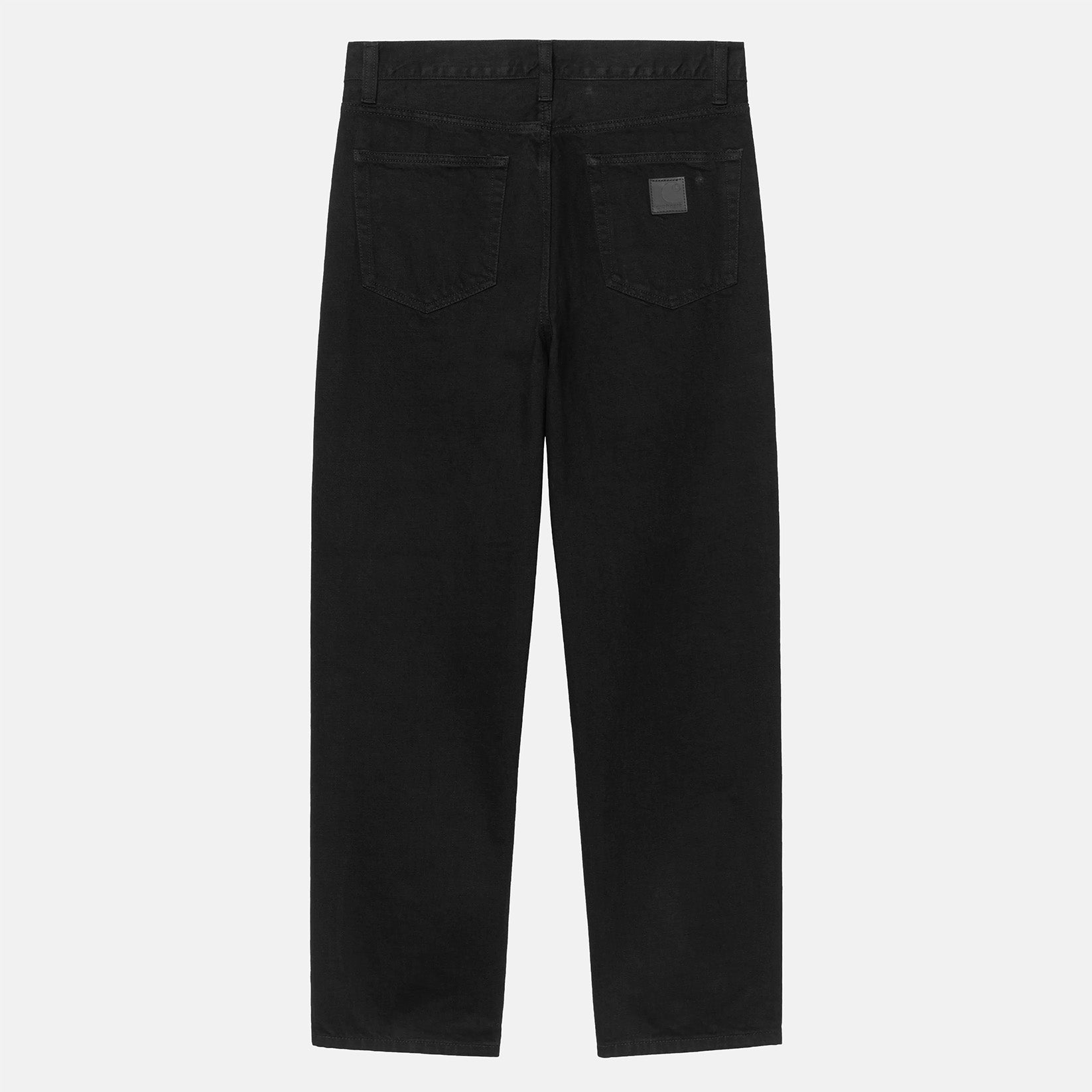Carhartt WIP Aaron Pant - Black Rinsed Schwarz Bild 1
