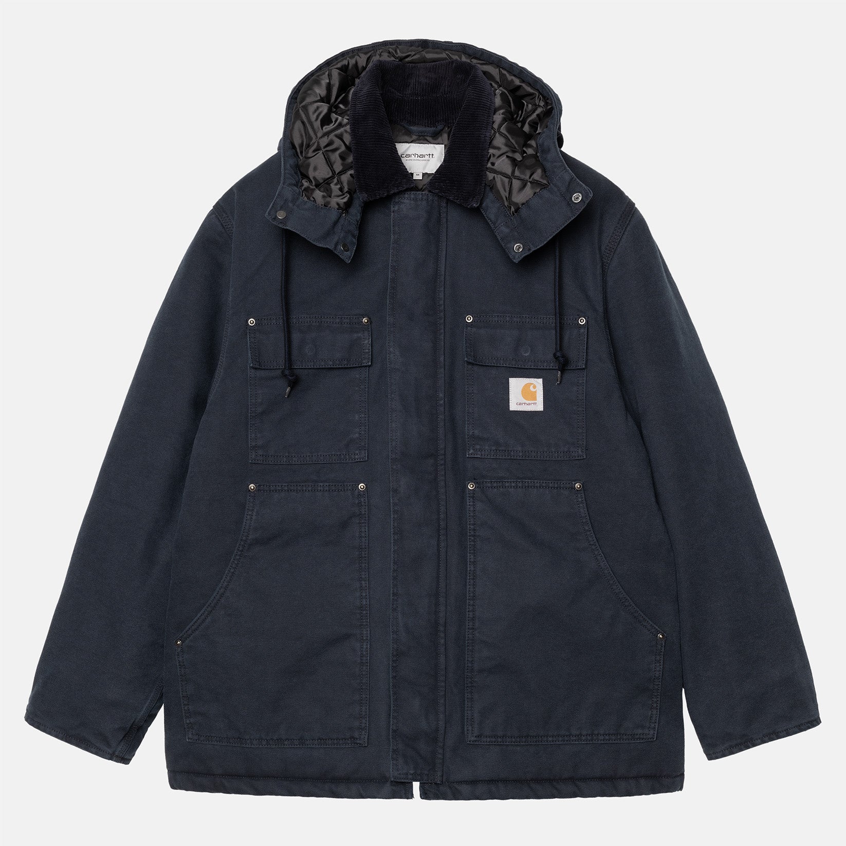 Carhartt WIP Ambel Coat - Deep Night Schwarz Bild 1