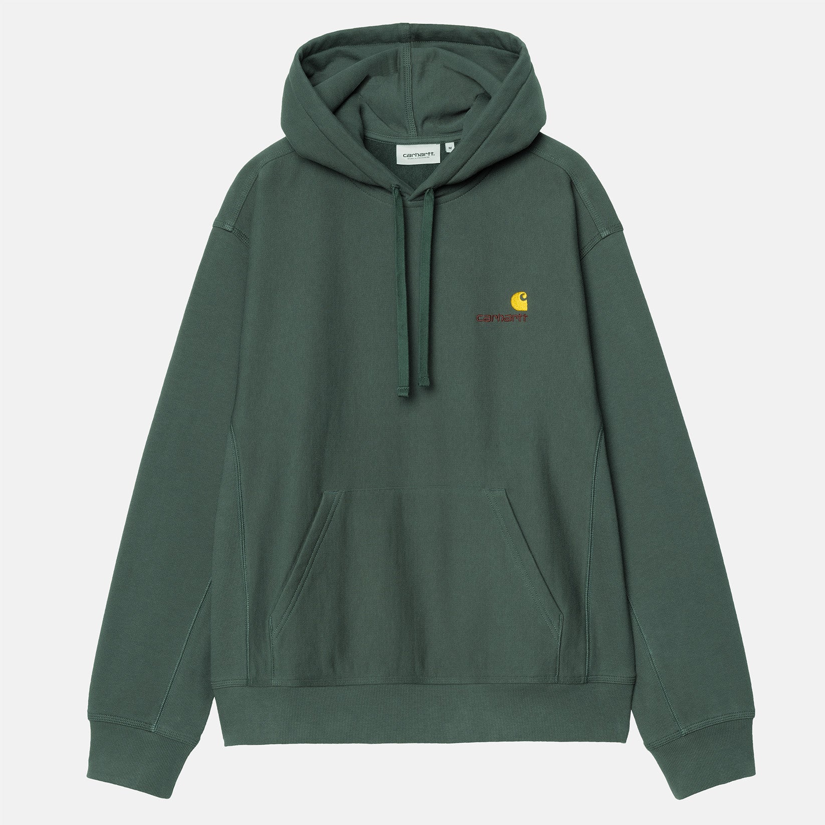 Carhartt WIP American Script Hoodie - Kale Green Grün Bild 1