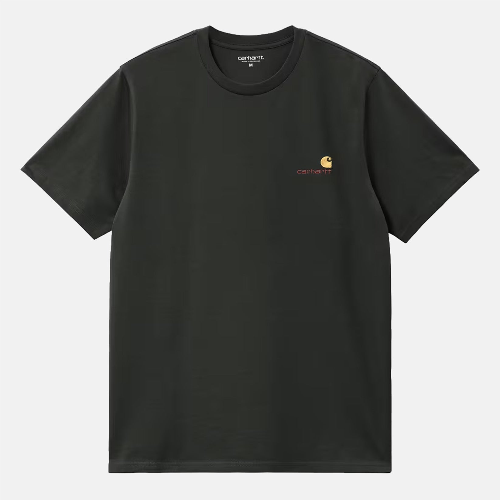 Carhartt WIP American Script T-Shirt - Raven Grün Bild 1