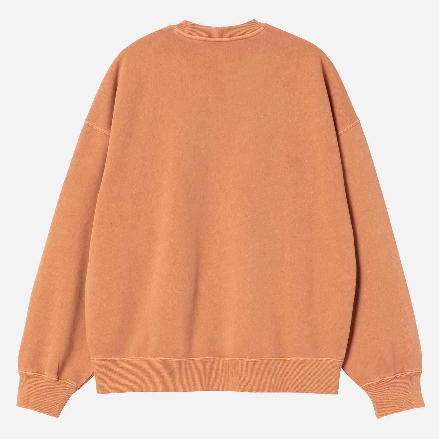 Carhartt WIP Benton Sweat - Redheaven Garment Dyed Orange Bild 2