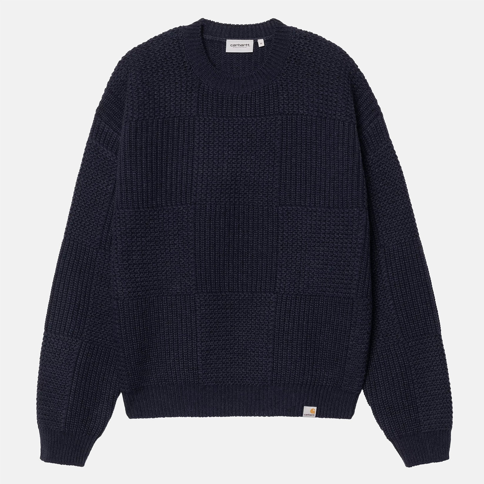 Carhartt WIP Bishop Sweater - Dark Navy Blau Bild 1