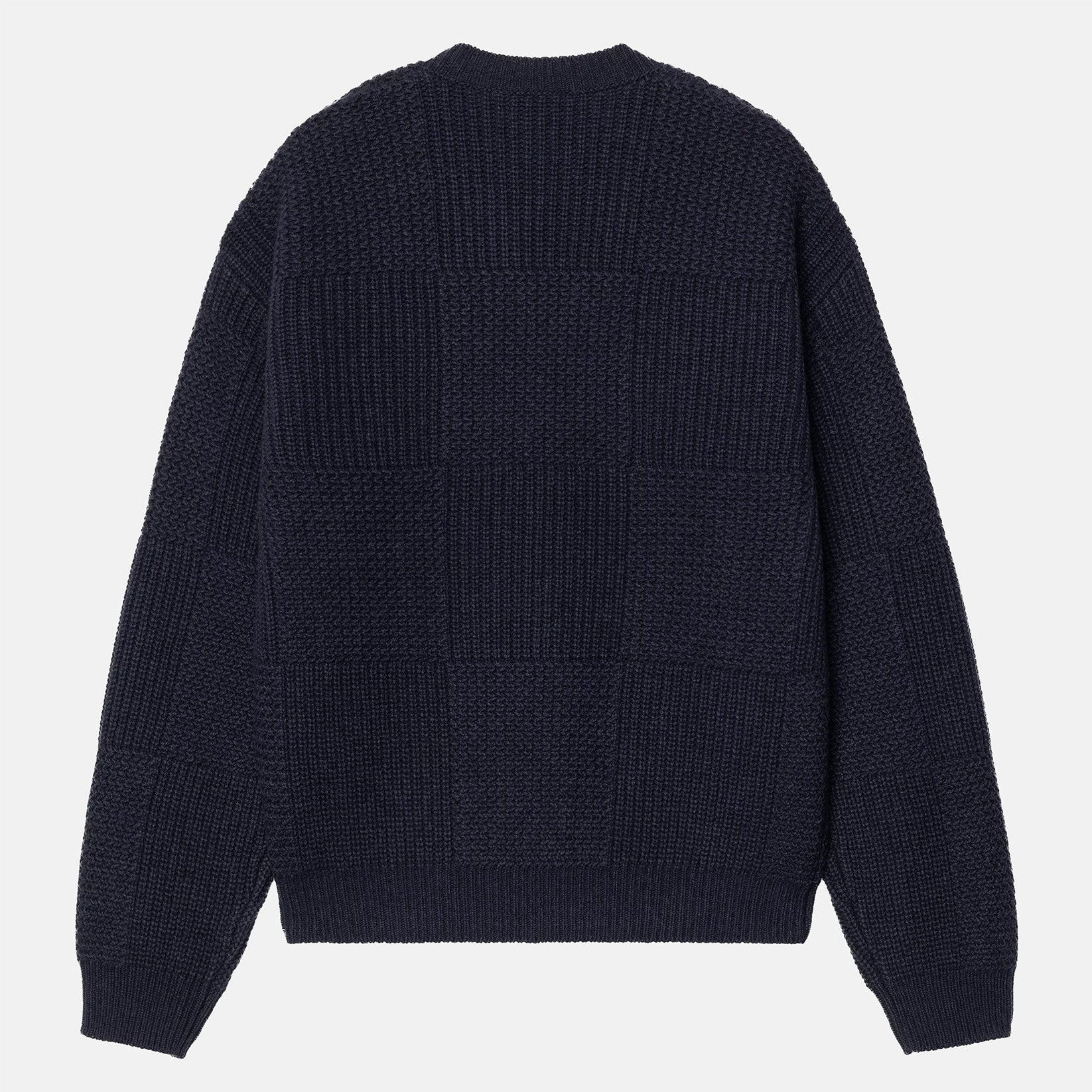 Carhartt WIP Bishop Sweater - Dark Navy Blau Bild 2