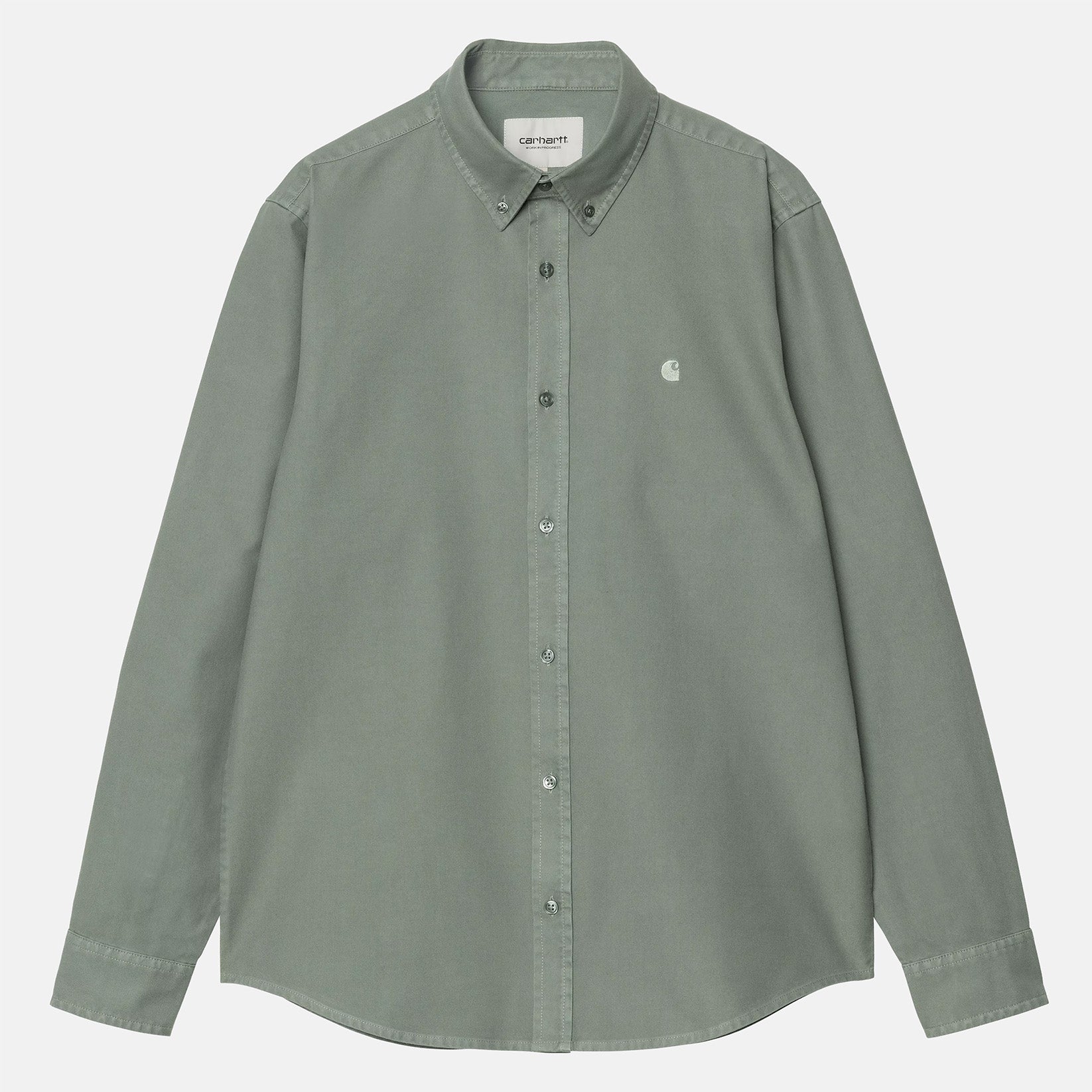 Carhartt WIP Bolton Hemd - Velvet Green Grün Bild 1