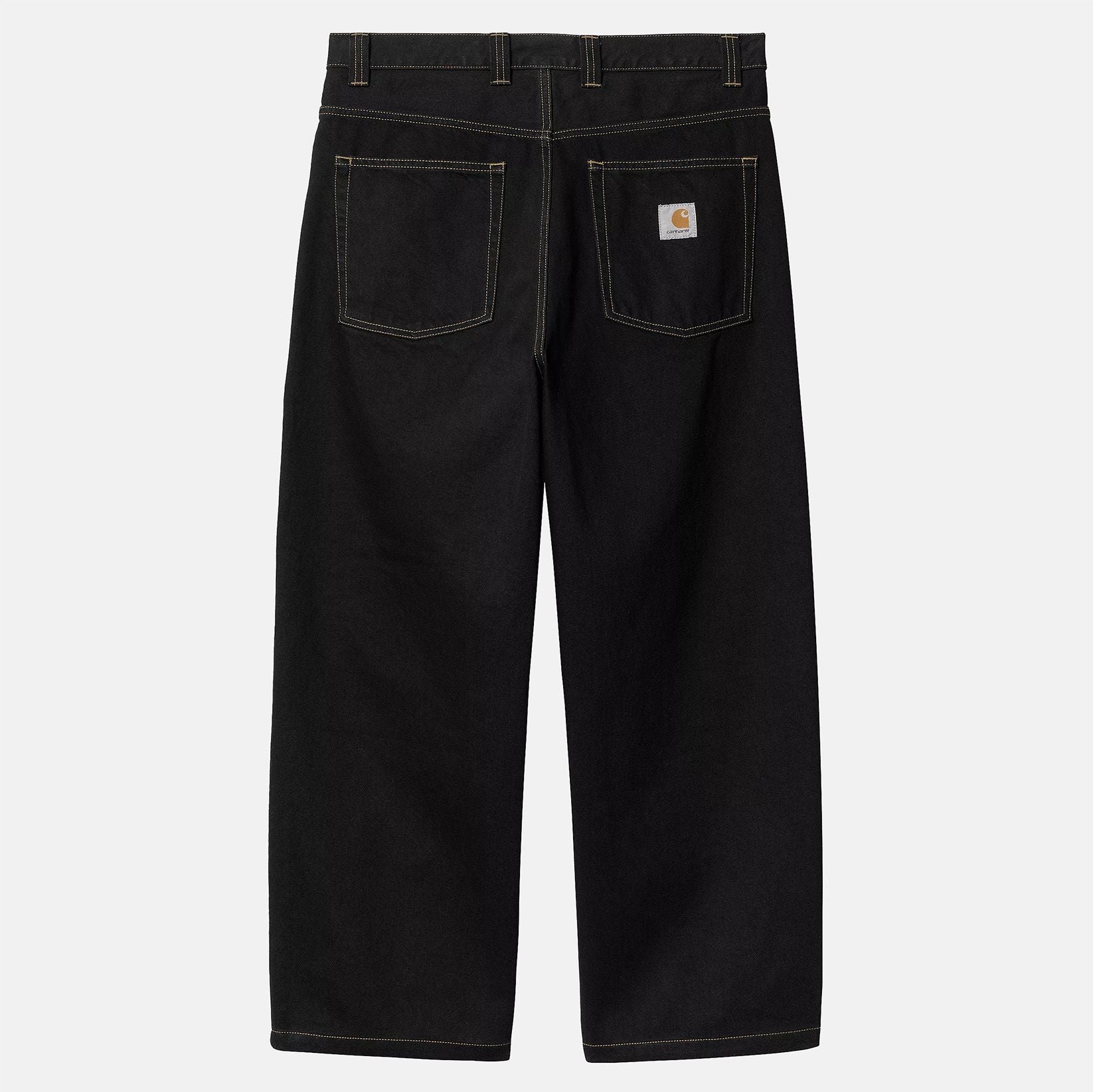 Carhartt WIP Brandon Baggy Pant - Black Rinsed Schwarz Bild 1