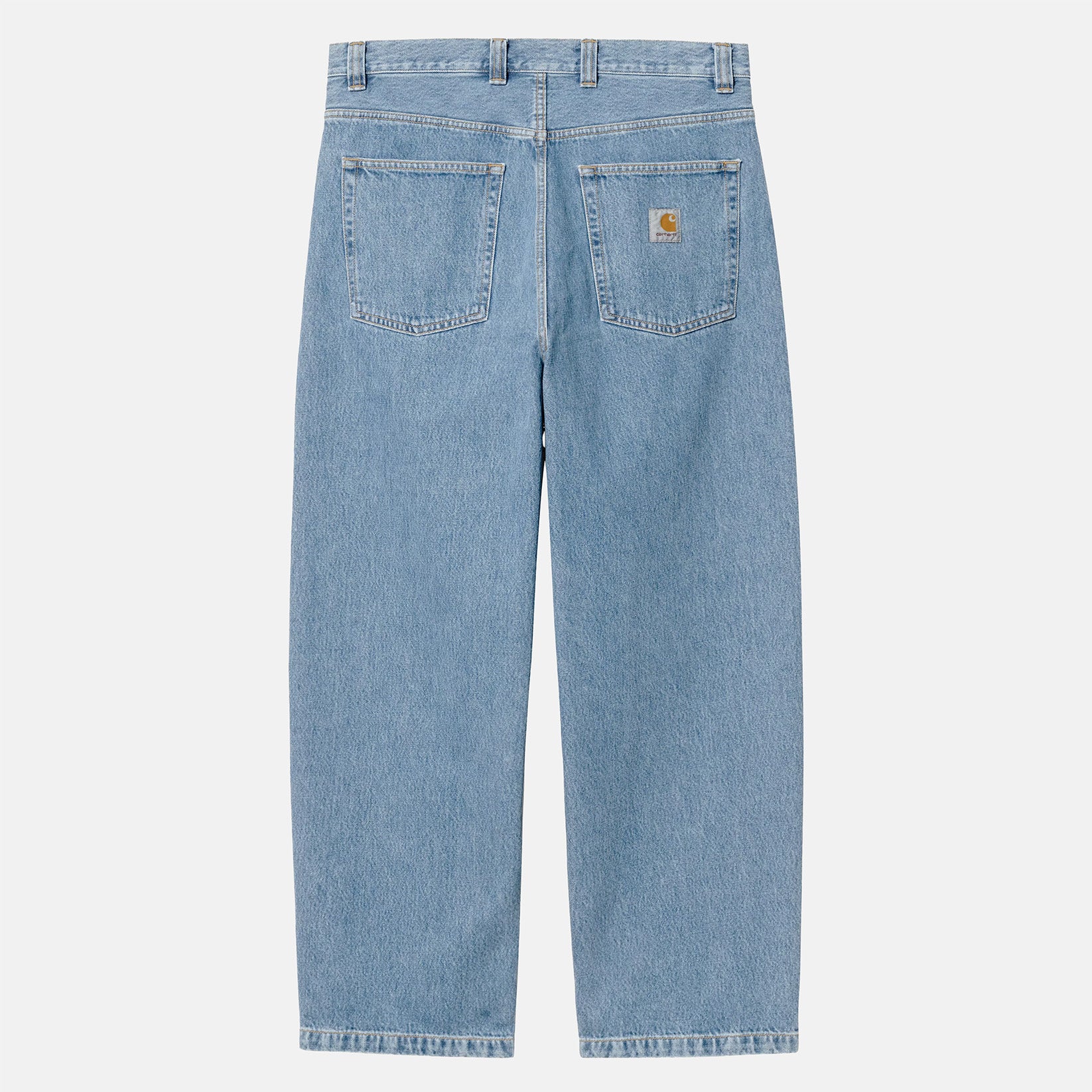 Carhartt WIP Brandon Baggy Pant - Blue Stone Bleached Blau Bild 1