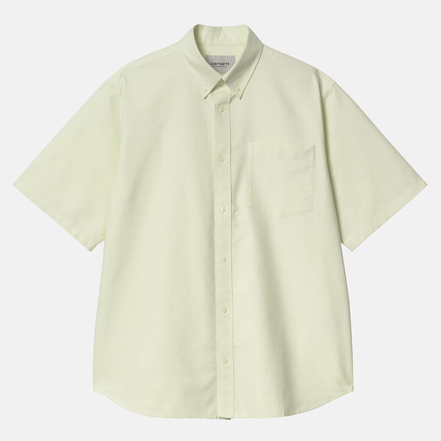 Carhartt WIP Braxton Hemd - Air Green / Wax Grün Bild 1