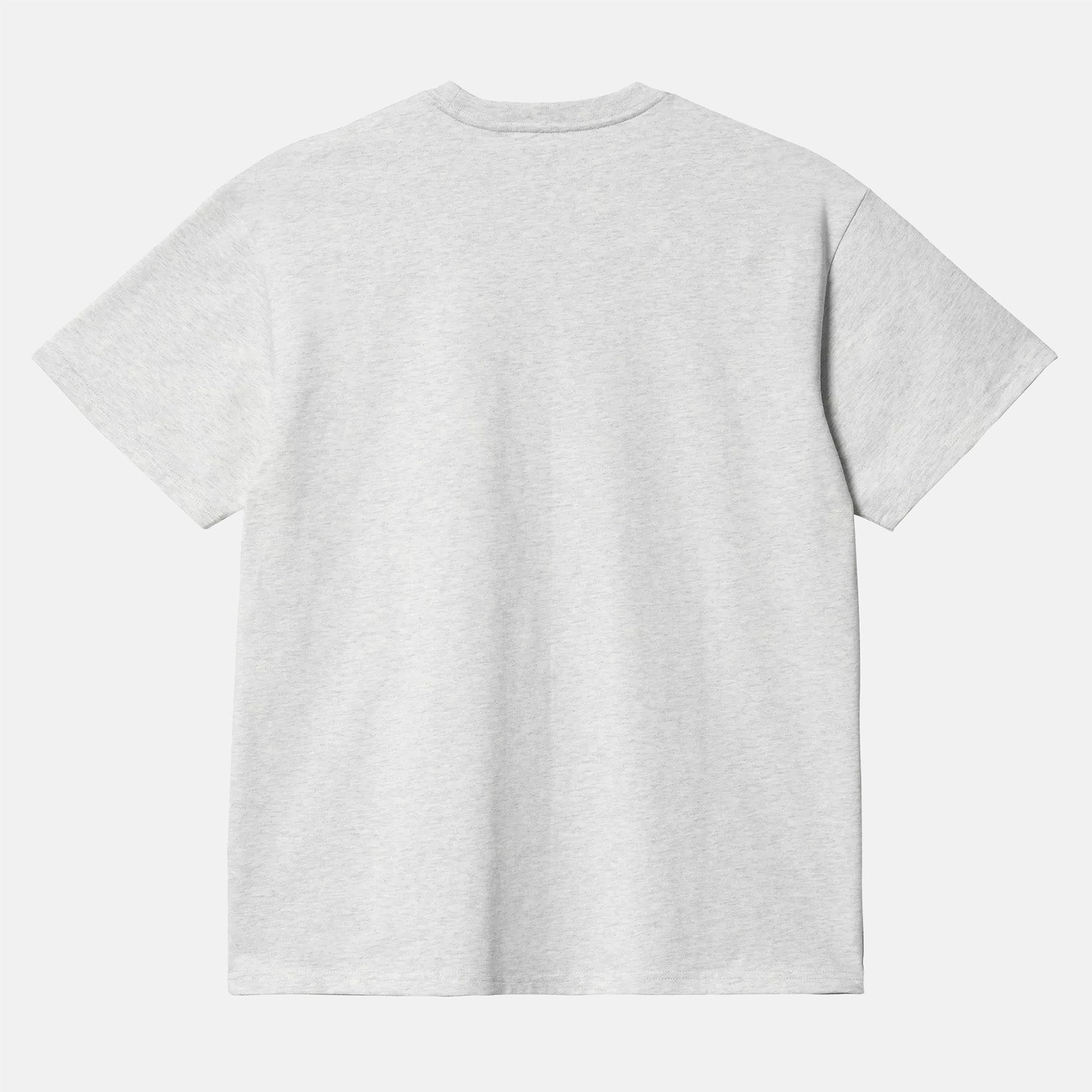 Carhartt WIP Chase T-Shirt - Ash Heather / Gold Grau Bild 2