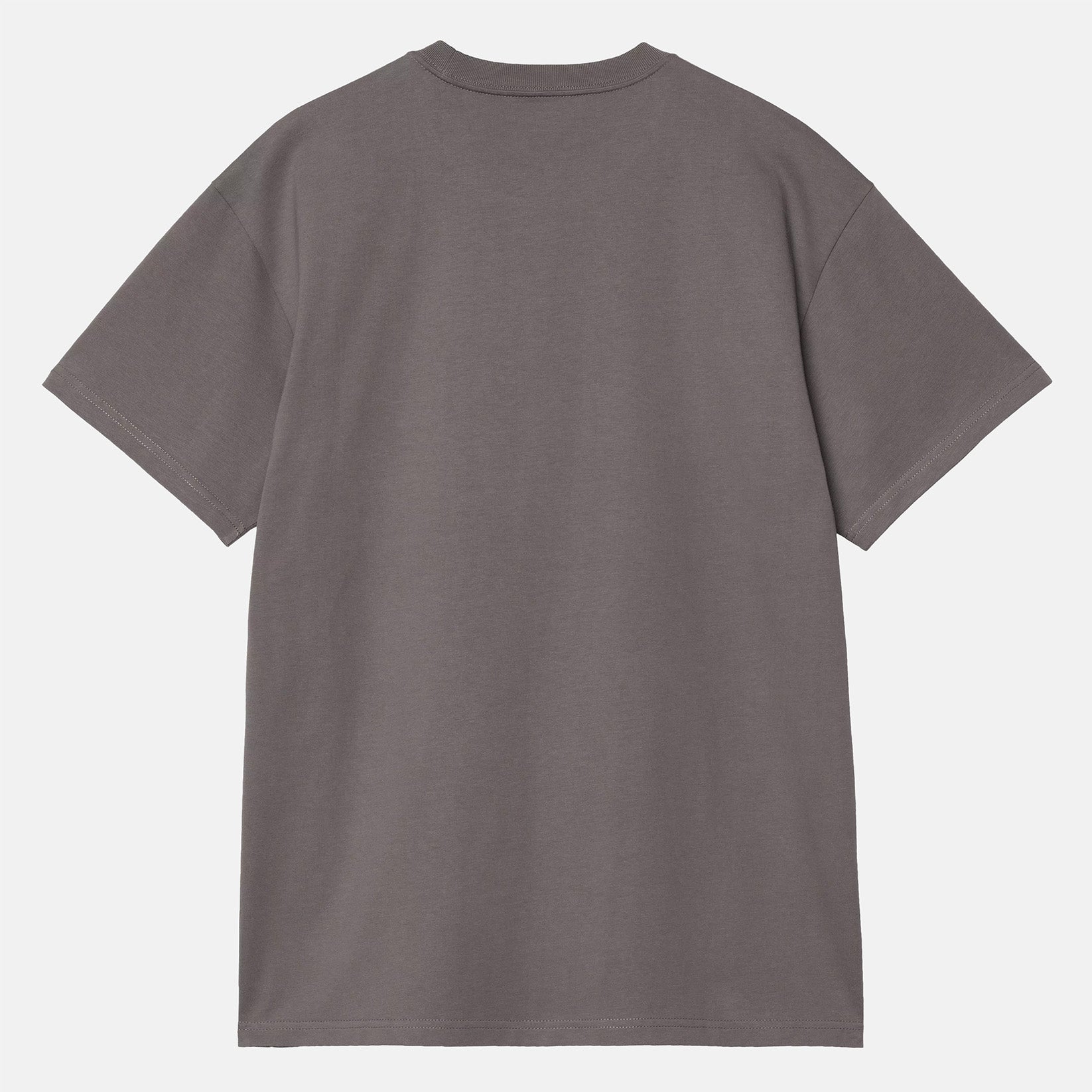 Carhartt WIP Chase T-Shirt - Porphyry / Gold Grau Bild 2