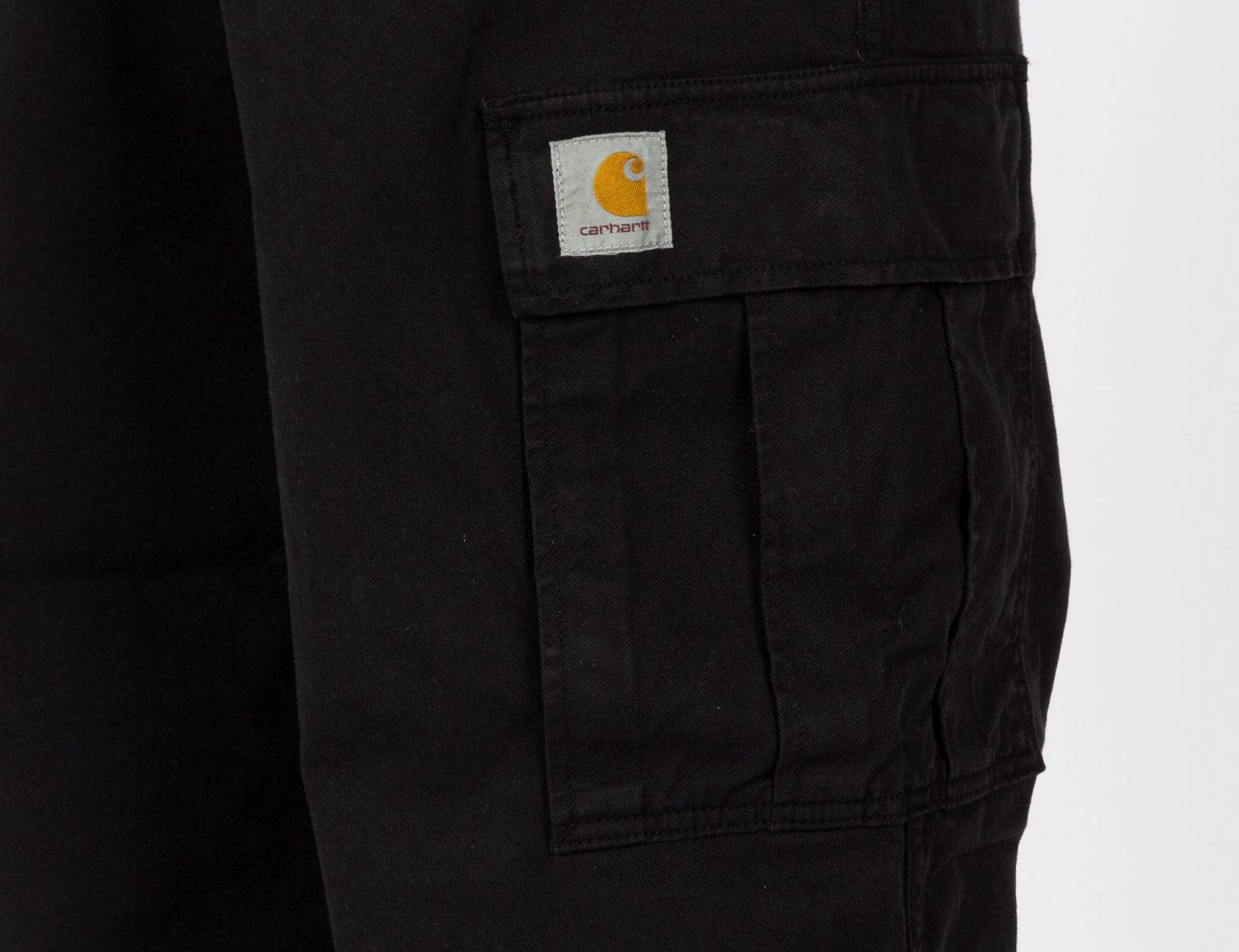 Carhartt WIP Cole Cargo Pant - Black Garment Dyed Schwarz Bild 5