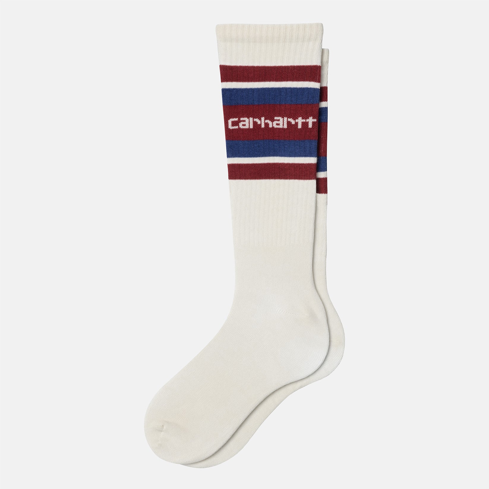 Carhartt WIP Connors Socke - Neutral / Scarlet / Wolfsbane Beige Bild 1