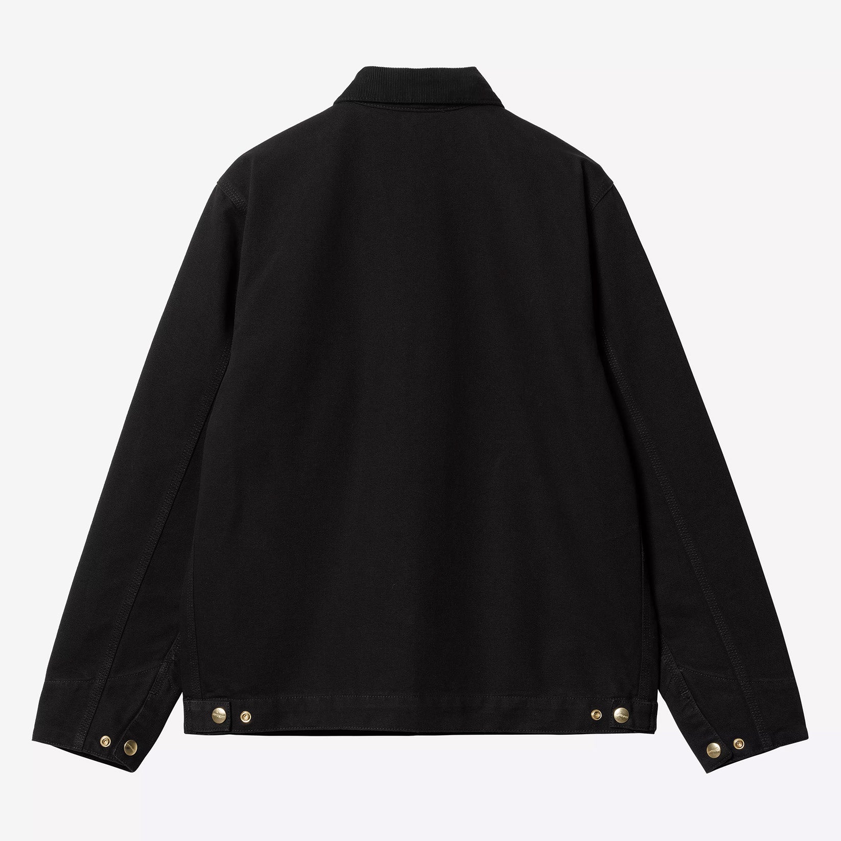 Carhartt WIP Detroit Summer Jacket - Black / Black Rinsed Schwarz Bild 2