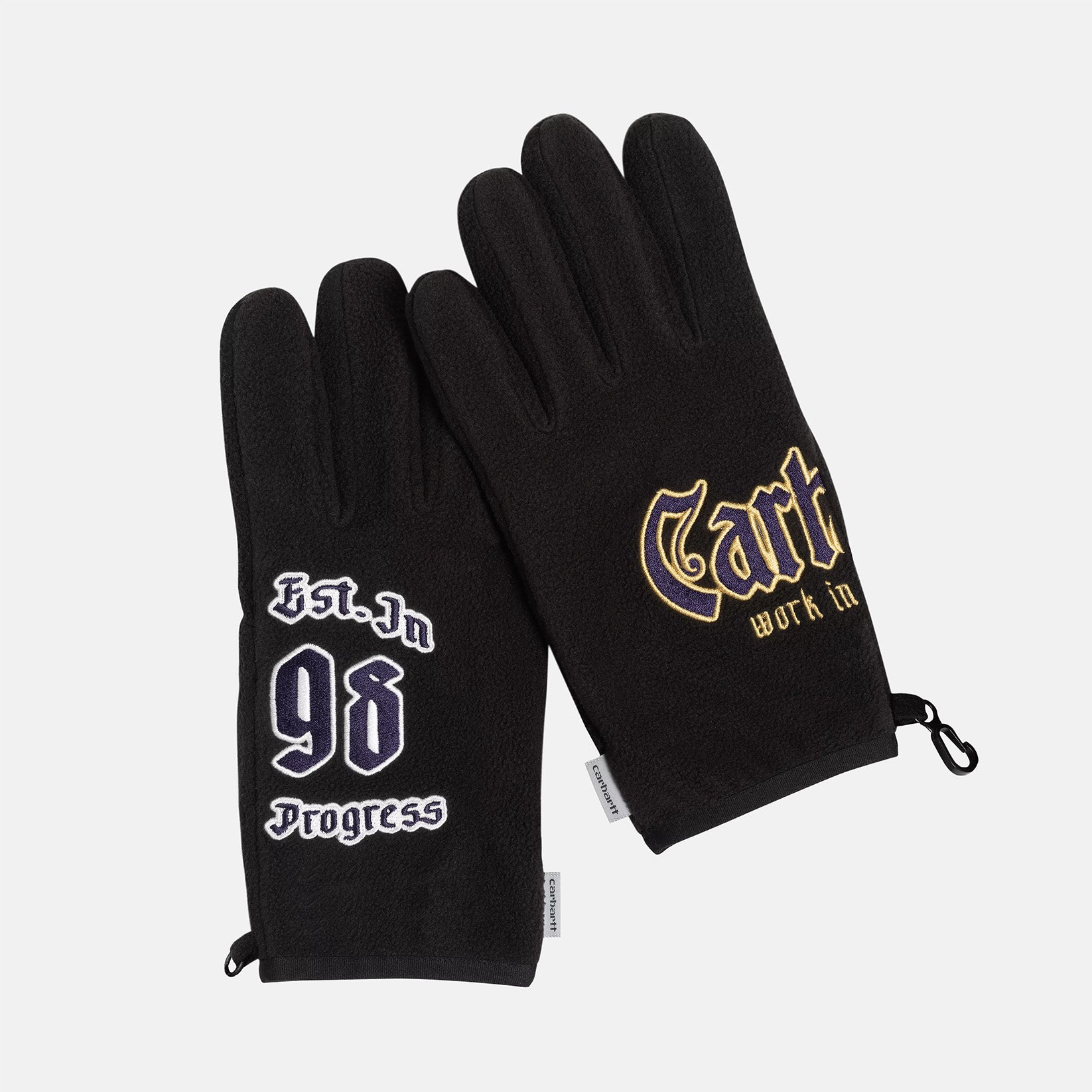 Carhartt WIP Dual Glove - Black / Multicolor Schwarz Bild 1