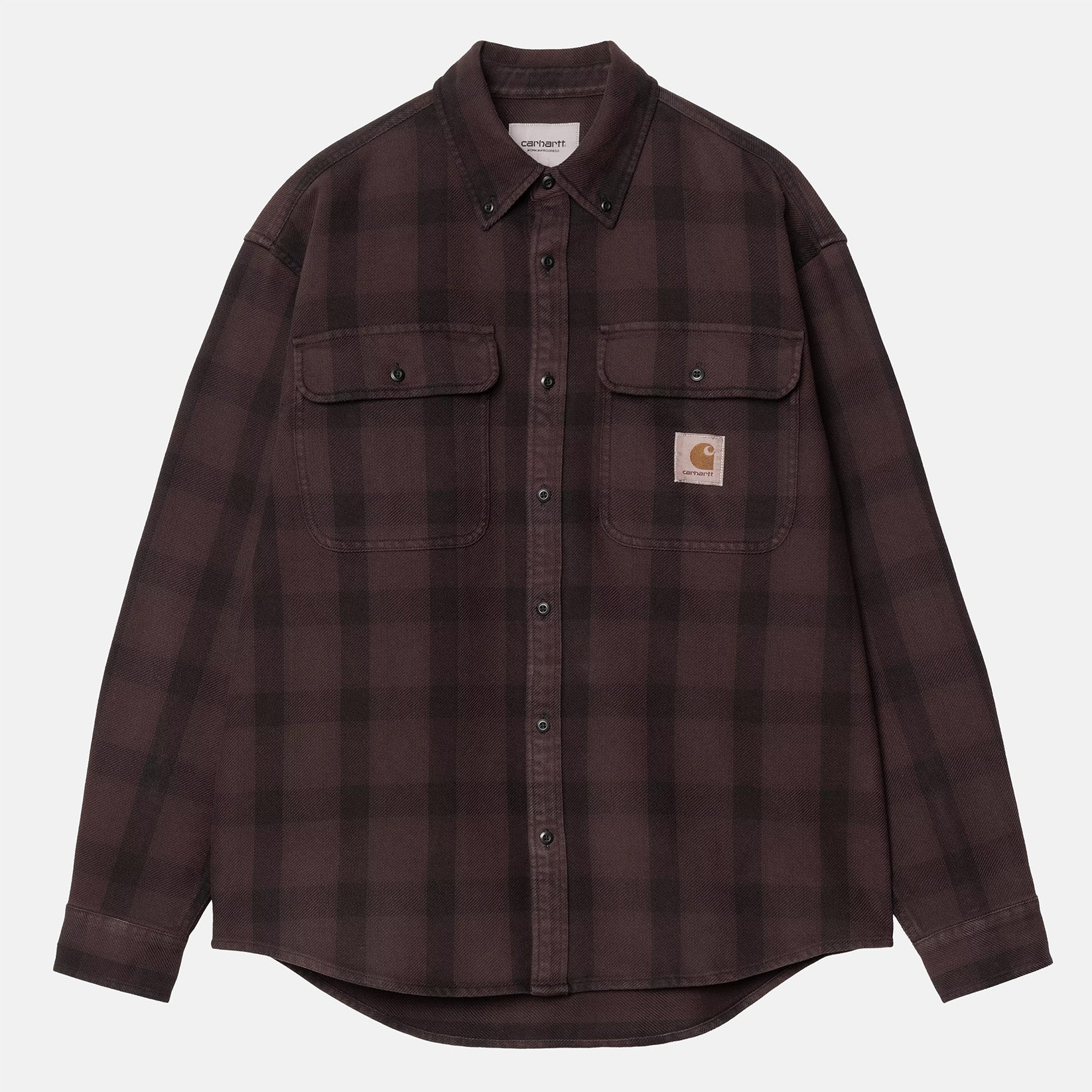 Carhartt WIP Edmands Hemd - Edmands Check Braun Bild 1