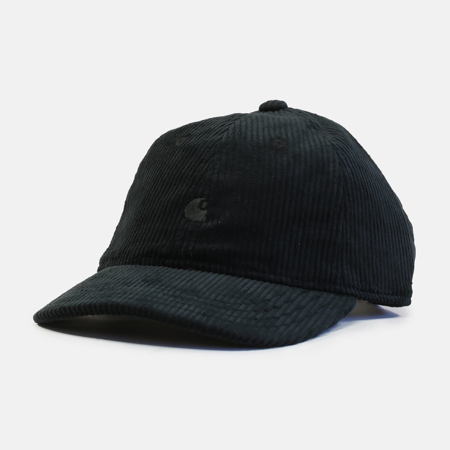 Carhartt WIP Harlem Cord Cap - Black Schwarz Bild 1