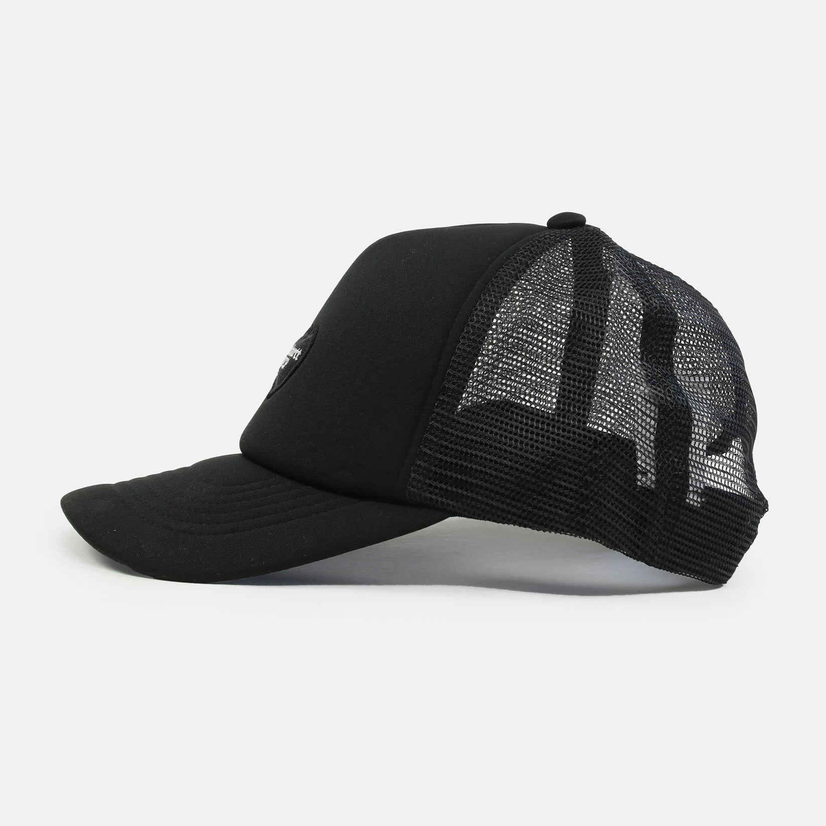 Carhartt WIP Heart Patch Trucker Cap - Black Schwarz Bild 2