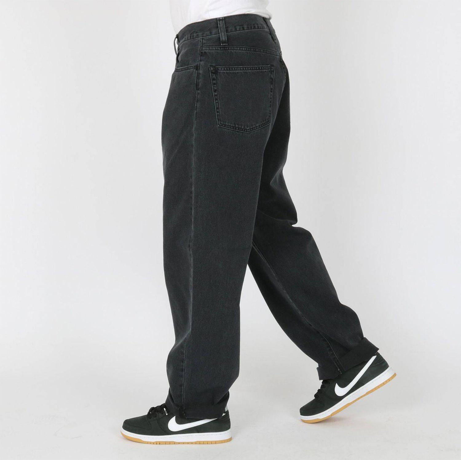 Carhartt WIP Landon Pant - Black Stone Washed Schwarz Bild 2