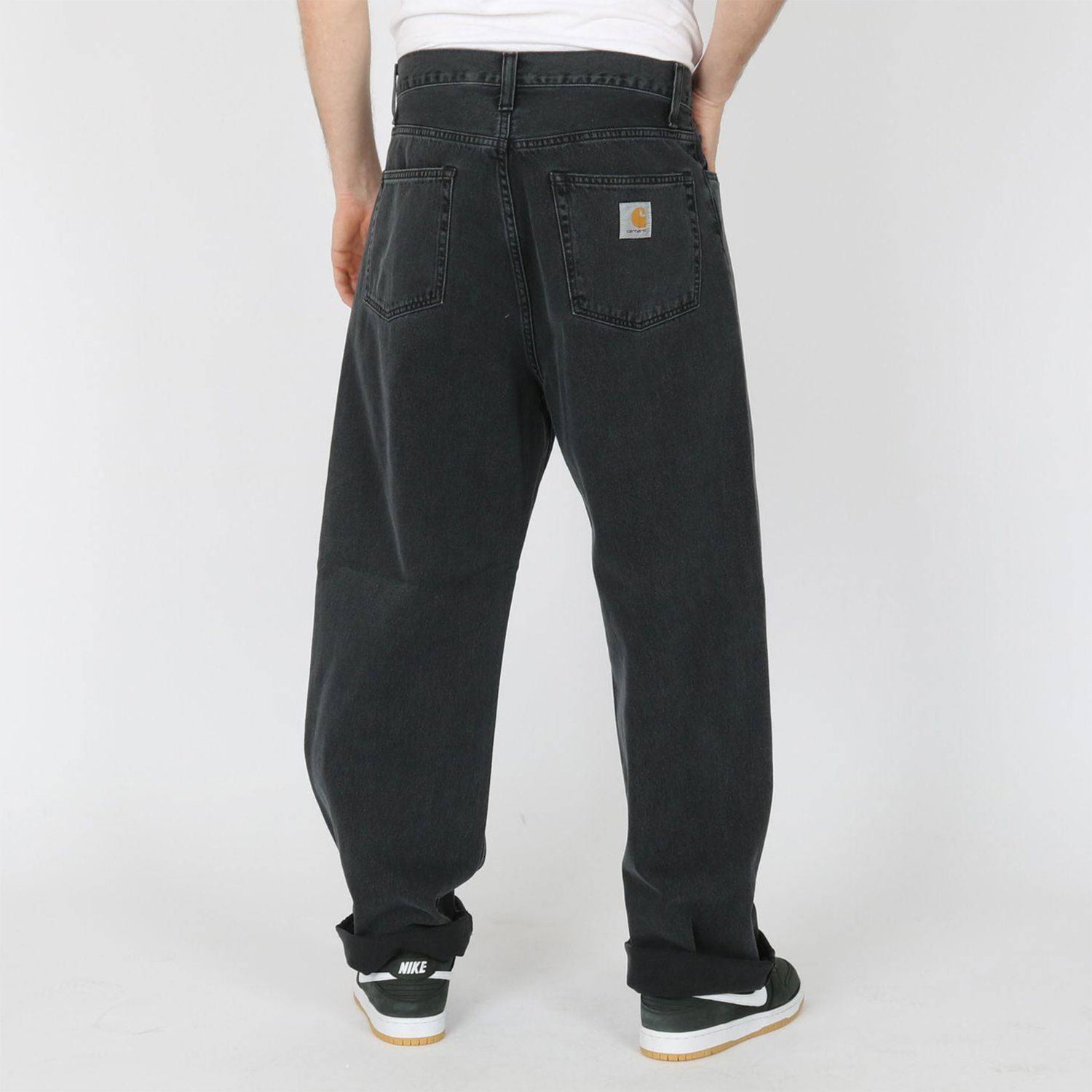 Carhartt WIP Landon Pant - Black Stone Washed Schwarz Bild 3